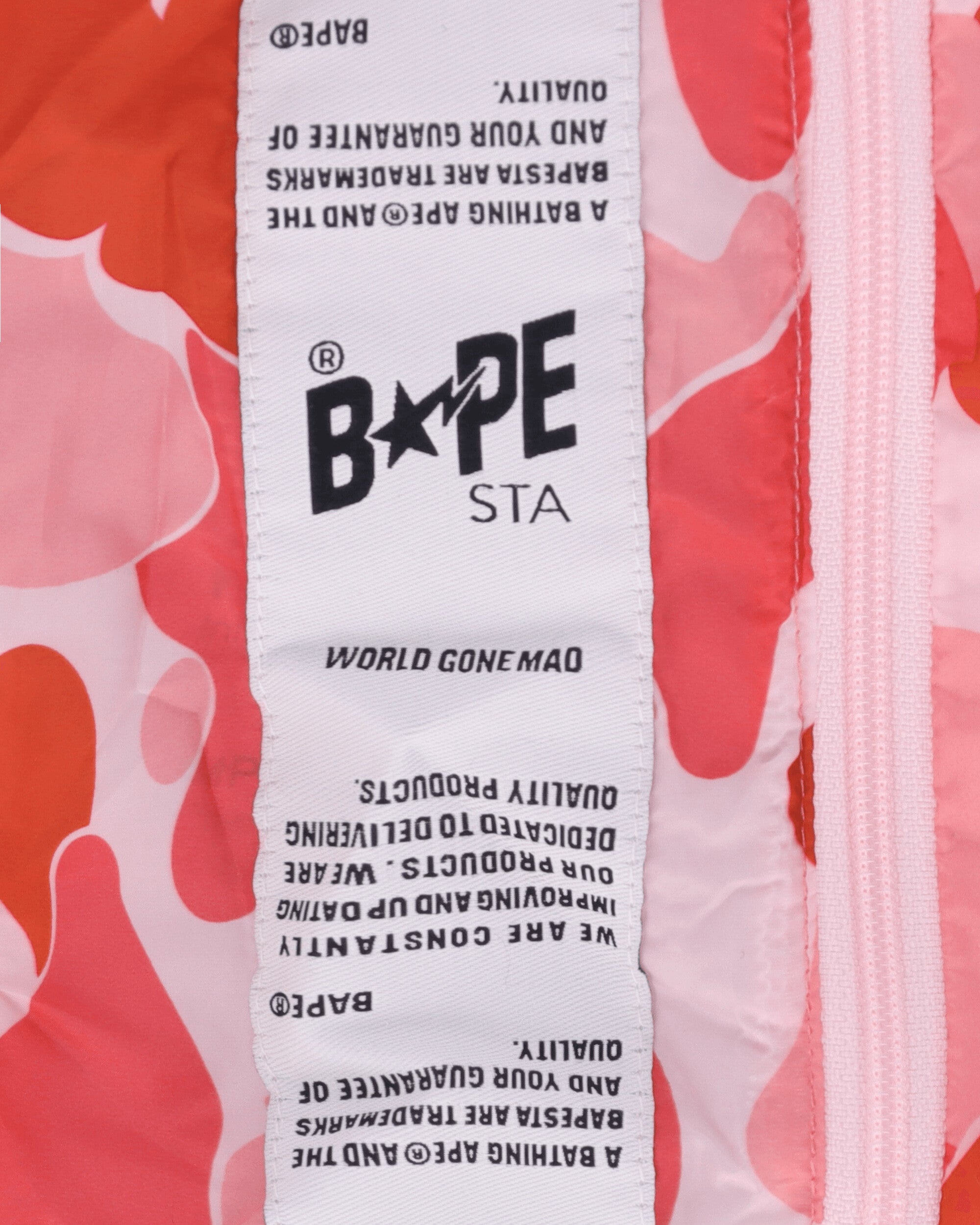 A Bathing Ape Abc Assortment S M PINK Bags and Backpacks Cases 1F80182032 003