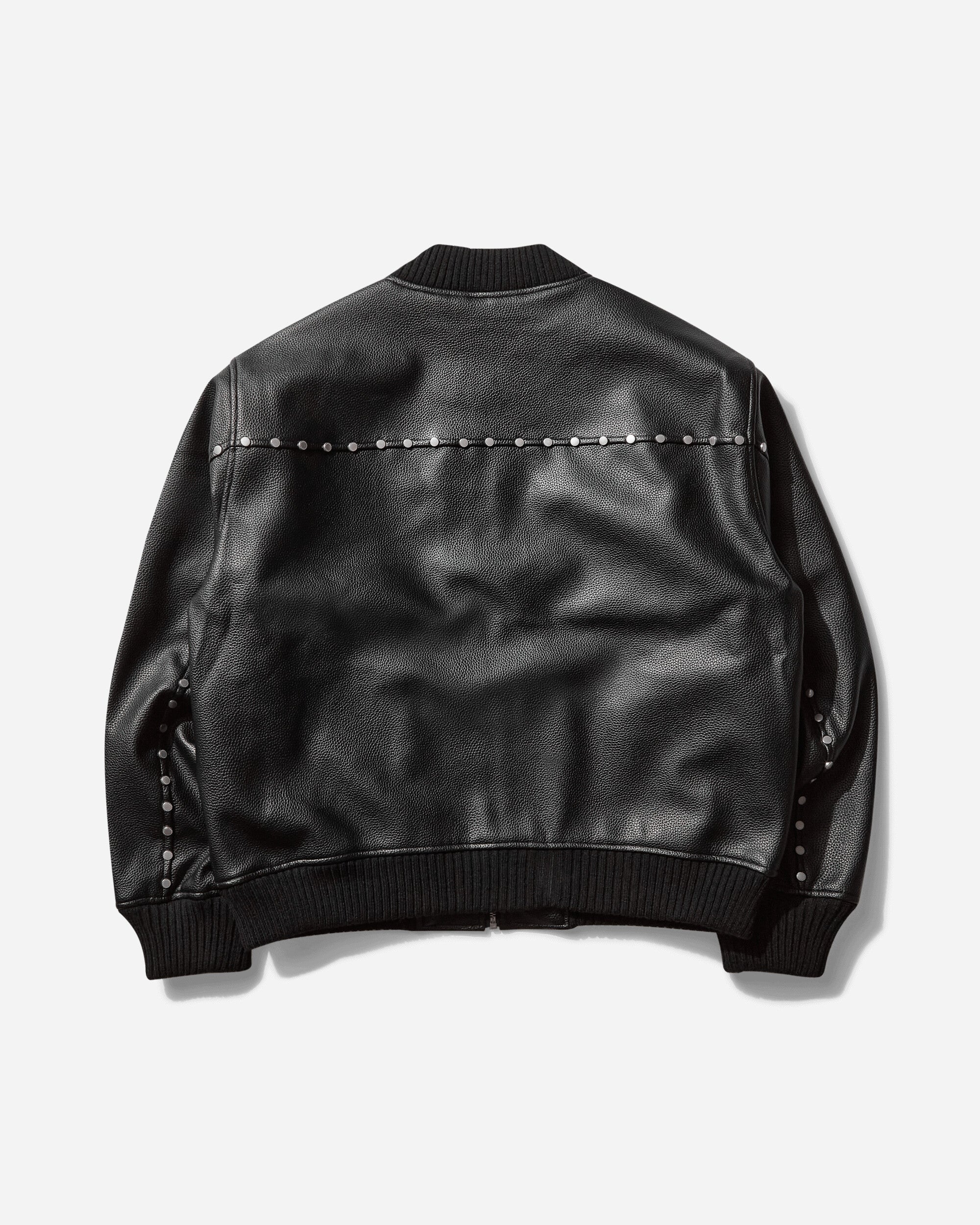 AFB Studded Bomber Jacket Black Coats and Jackets Jackets BMBJKT BLACK