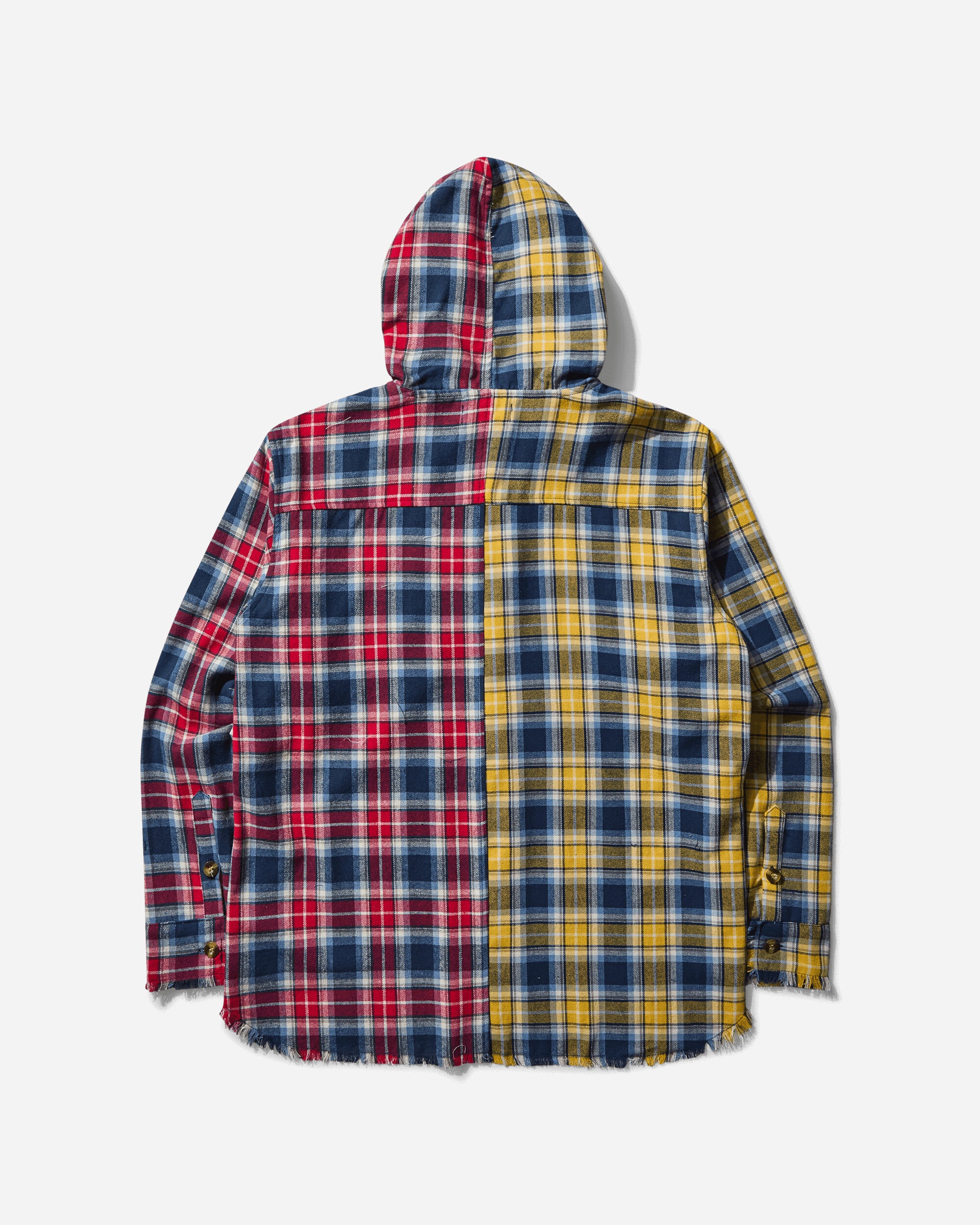 AFB Hooded Shirts Yellow-Red Shirts Longsleeve Shirt HODSHIRT YELLOWRED