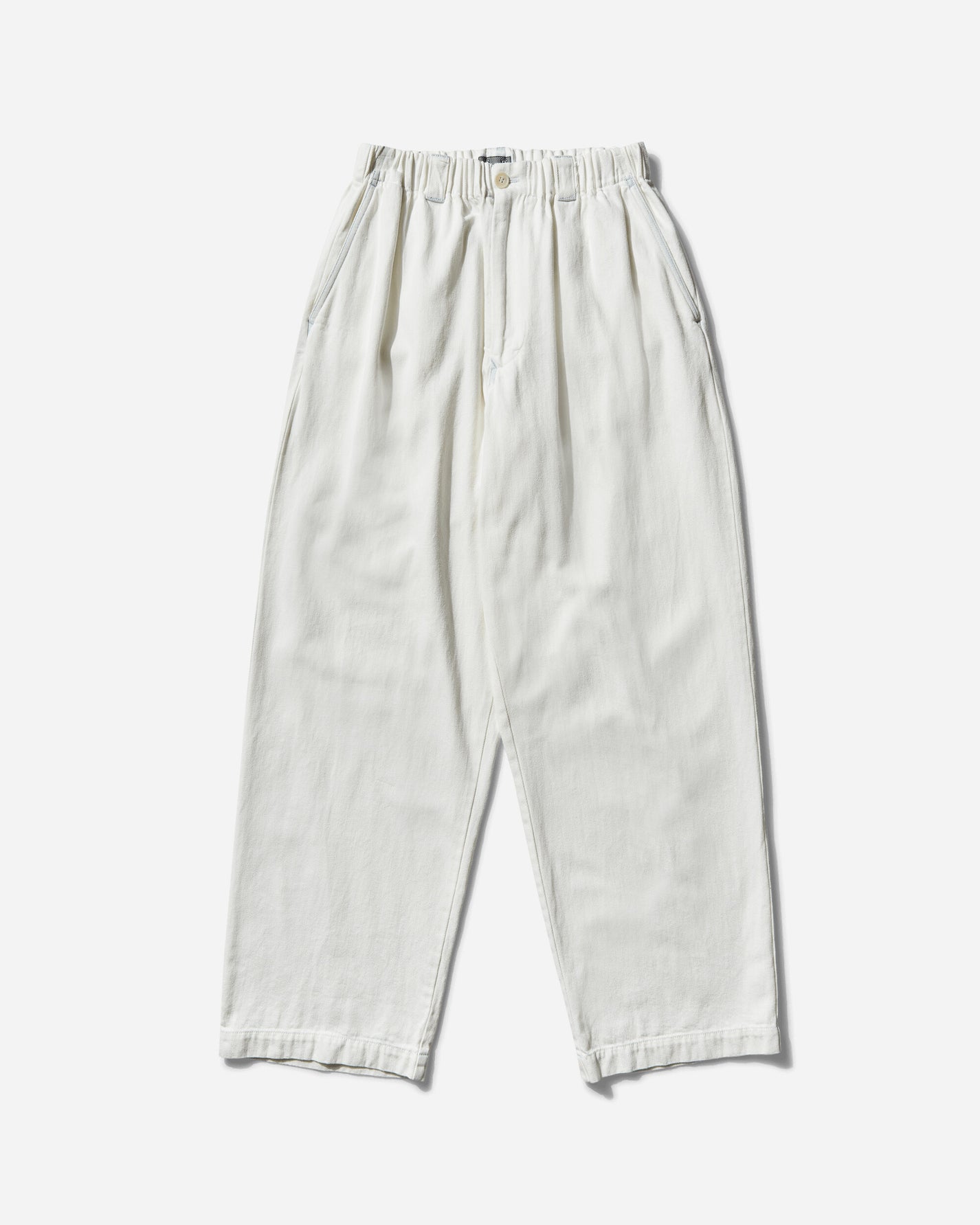 Cav Empt Ult Bleached Denim Comfort Pants White Pants Denim CES27PT11 WHITE