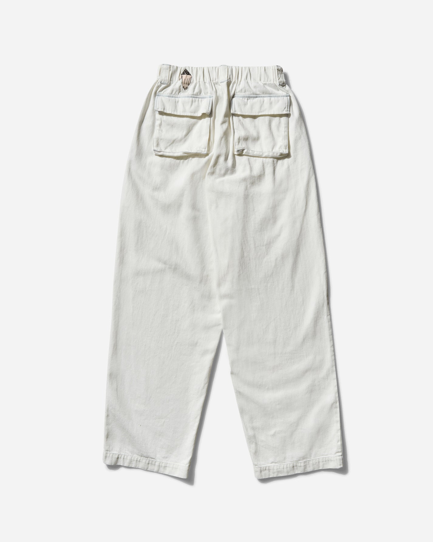 Cav Empt Ult Bleached Denim Comfort Pants White Pants Denim CES27PT11 WHITE