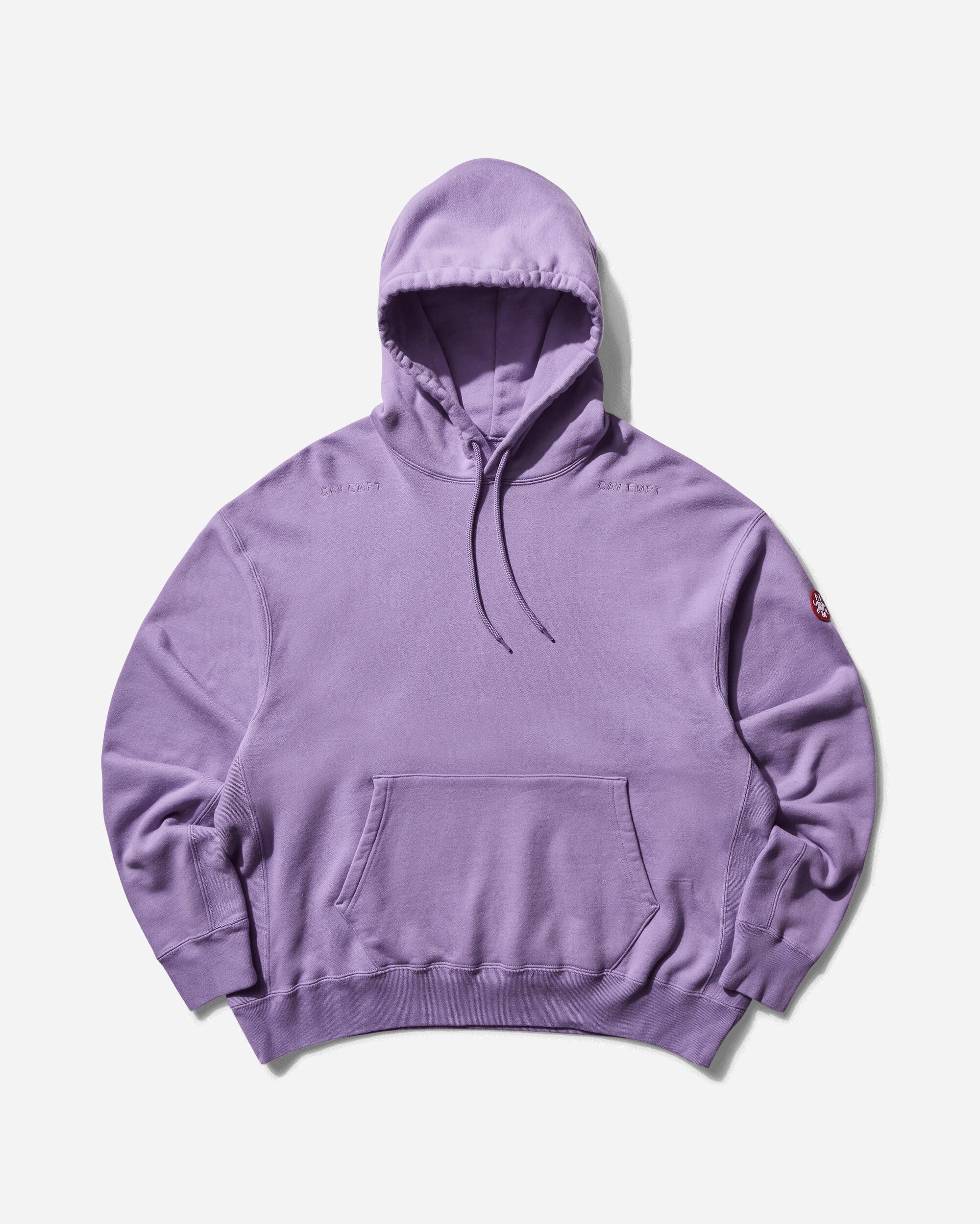 Cav Empt Solid Hoody Purple Sweatshirts Hoodies CES27CS05 PURPLE