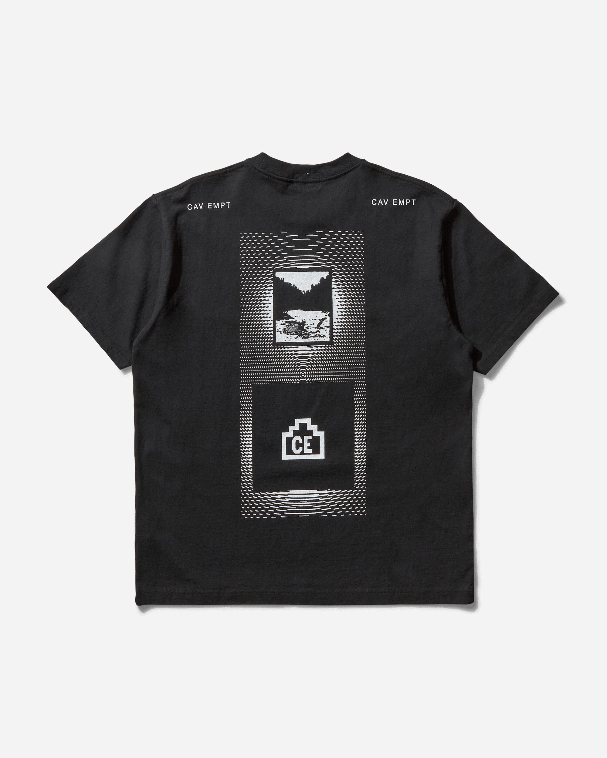 Cav Empt Vh The Saturn Circus T Black T-Shirts Shortsleeve CES27T17 BLACK