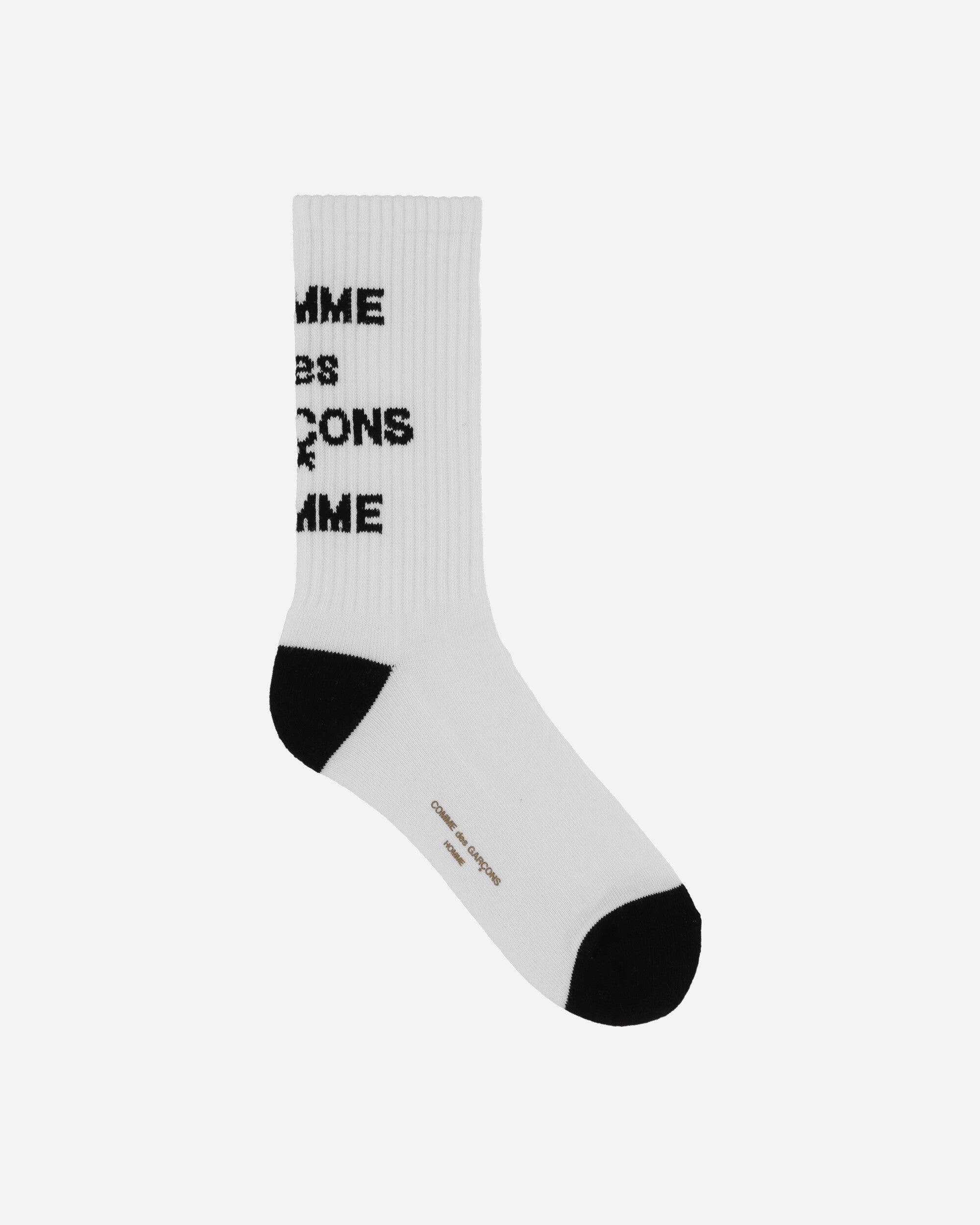 Logo Socks White Slam Jam