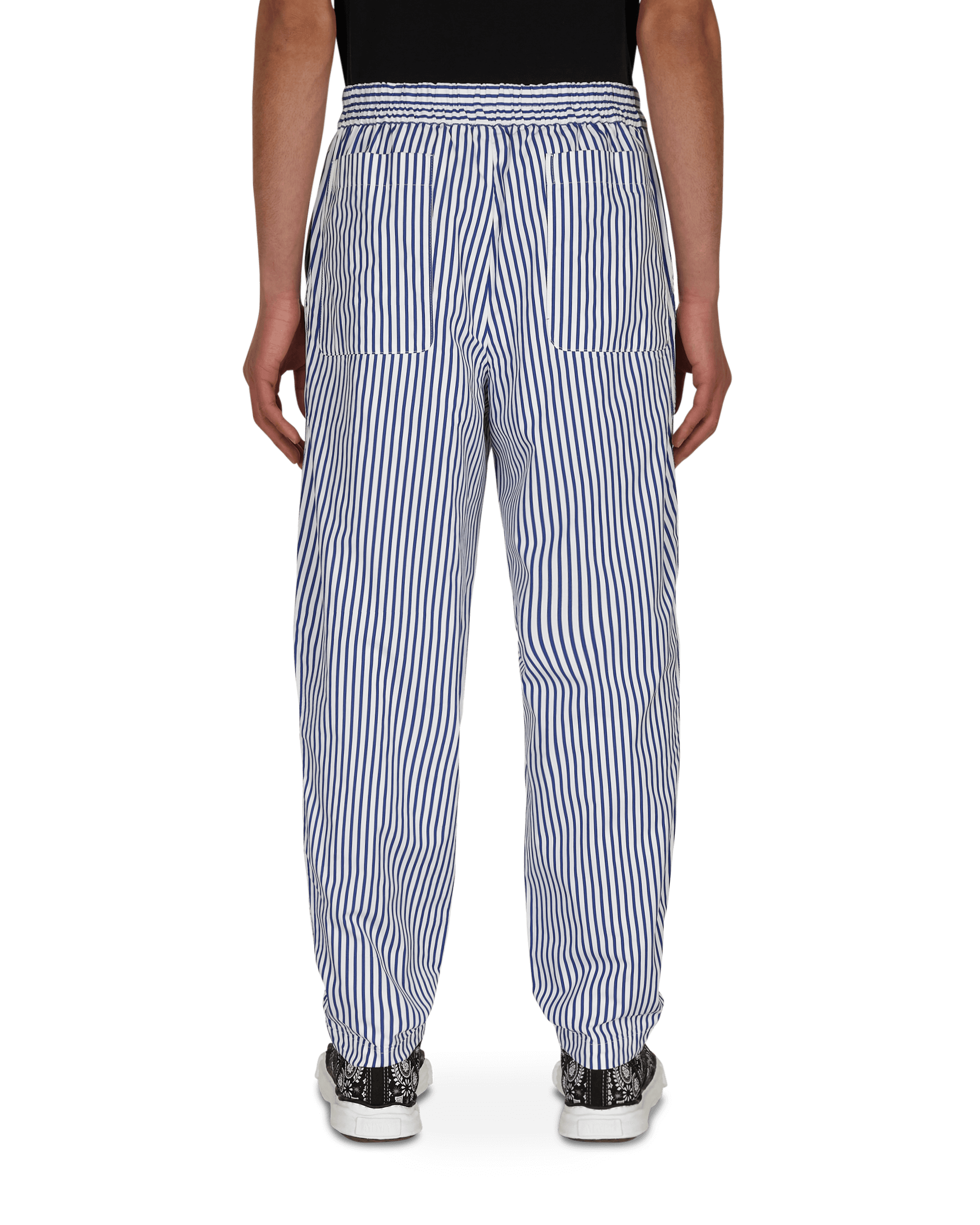Comme Des Garçons Shirt Woven Blue Stripe 1 Pants Trousers FG-P008-SS21 1