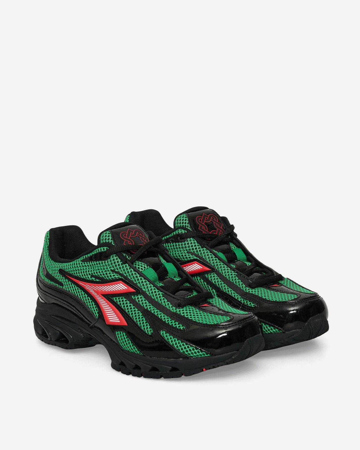 Diadora Mythos 280 X Lack Of Guidance Verde Prato/Nero Sneakers Low 10501-182498 C4734