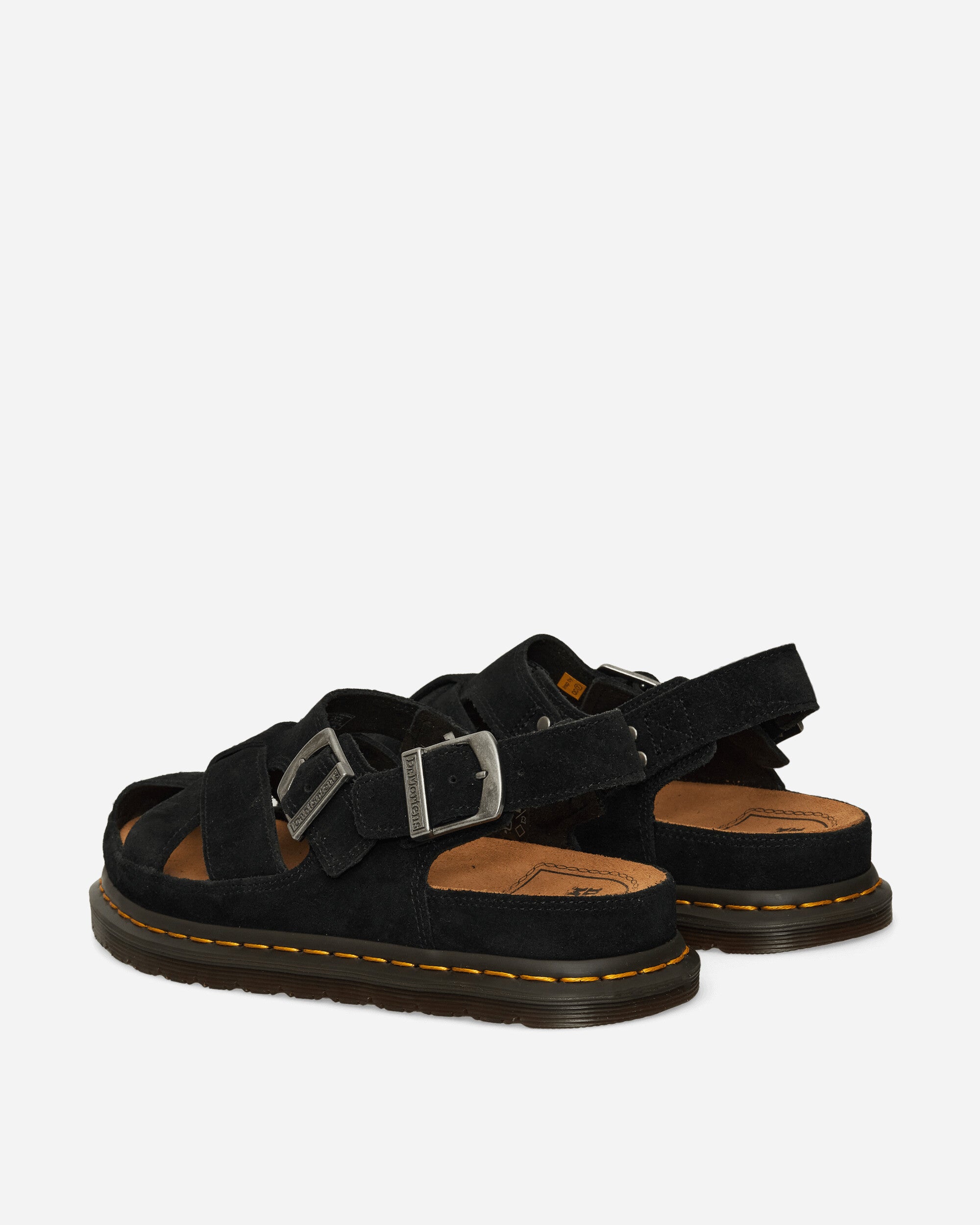 Dr. Martens San Archive Fisherman (Suede) Black Sandals and Slides Sandals and Mules 40787001