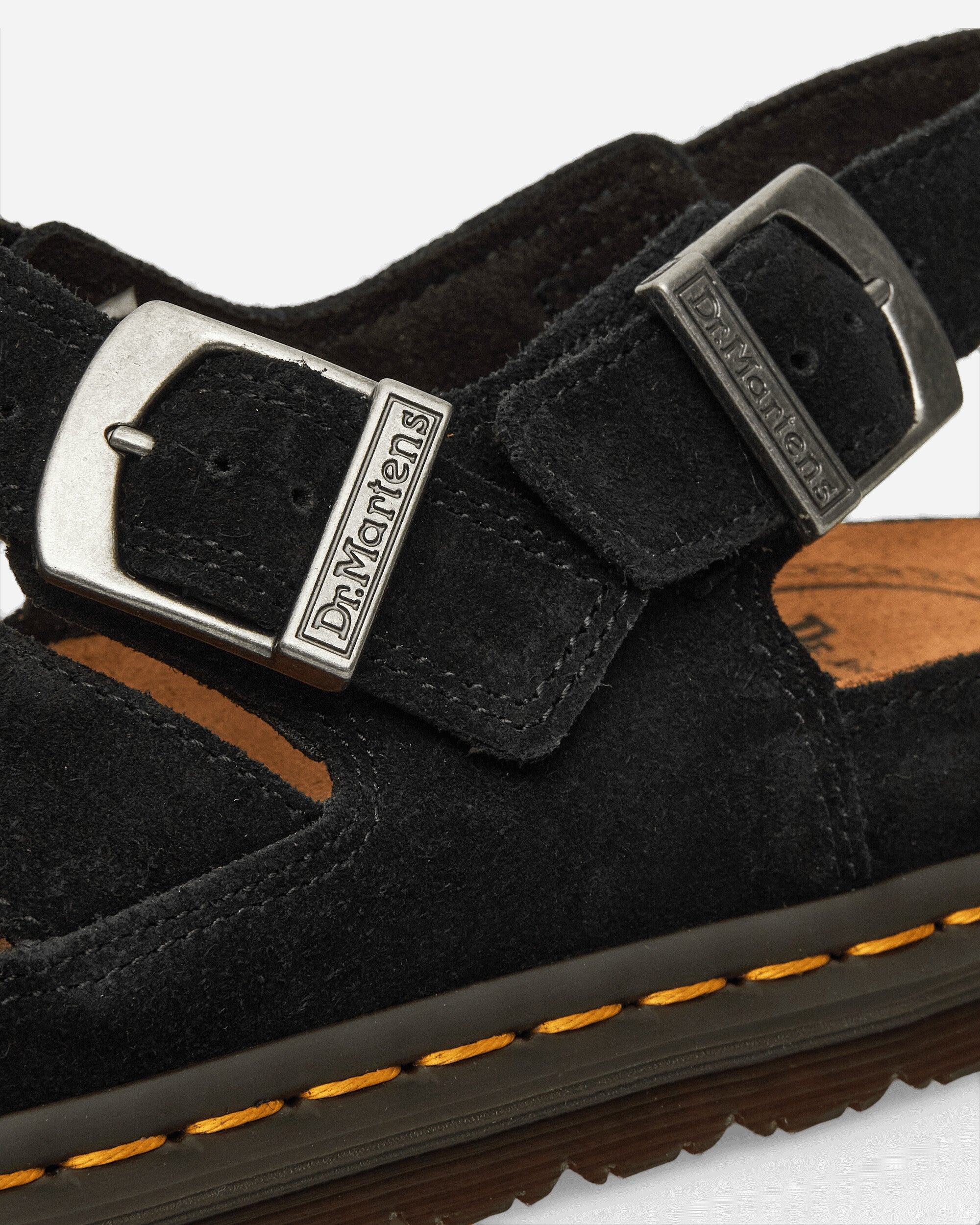 Dr. Martens San Archive Fisherman (Suede) Black Sandals and Slides Sandals and Mules 40787001