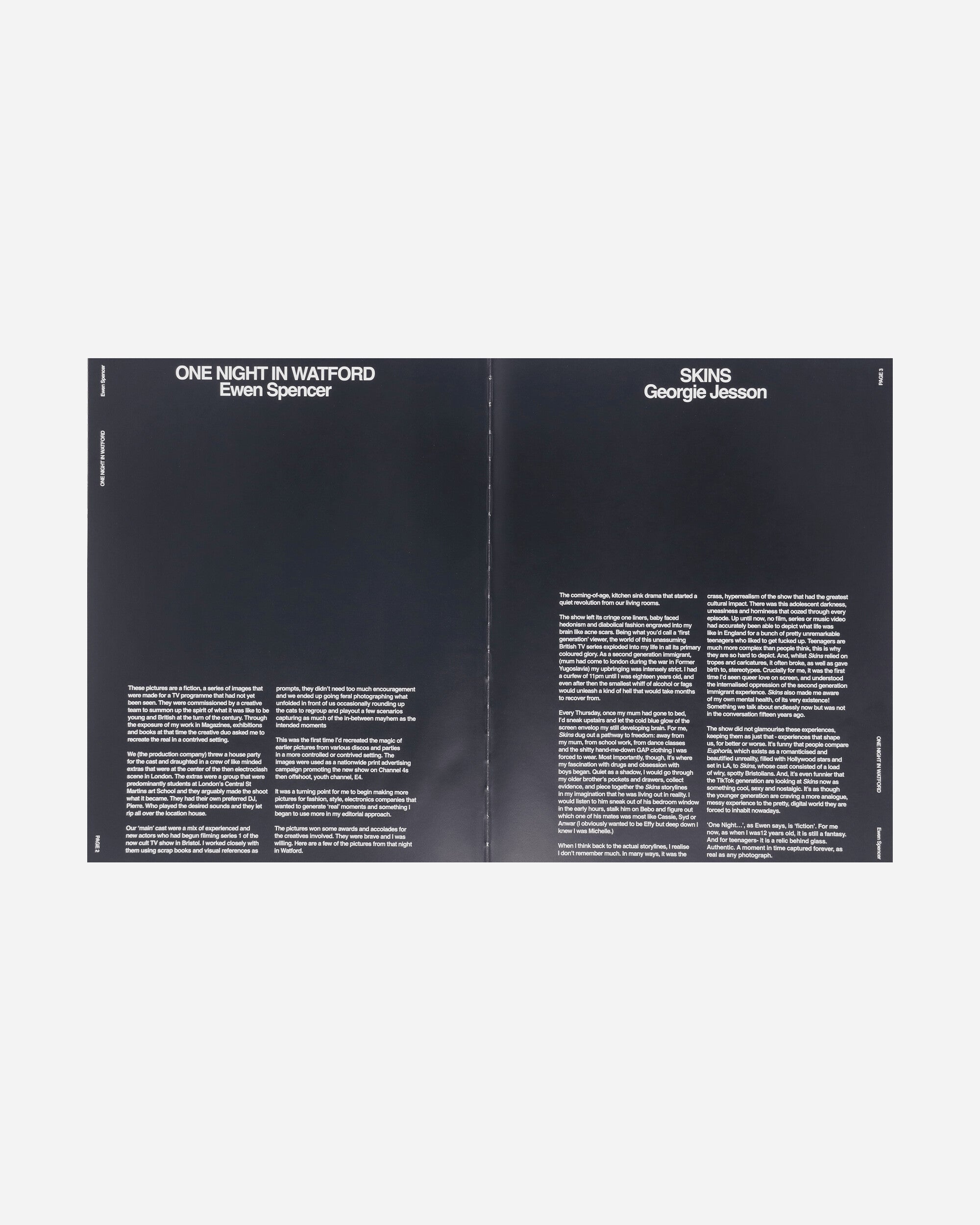 FRIEND EDITIONS One Night In Watford Ewen Spencer Multicolor Books and Magazines Books S25FEONENIGHT 1