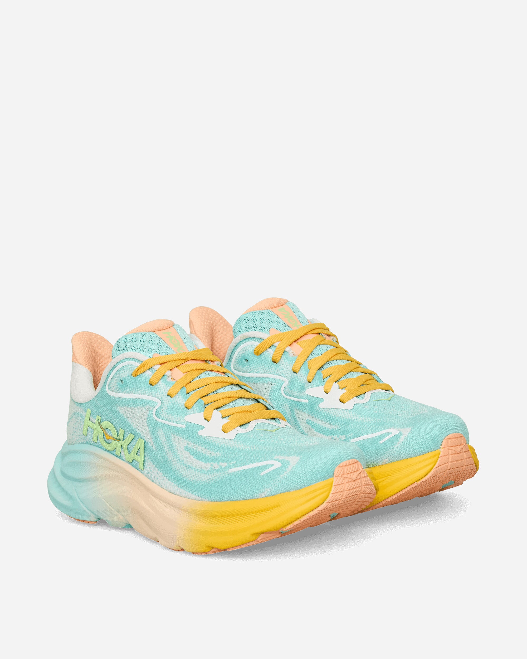 Hoka One One M Clifton 10 Blue Spark/White Sneakers Low 1162030-BPRK