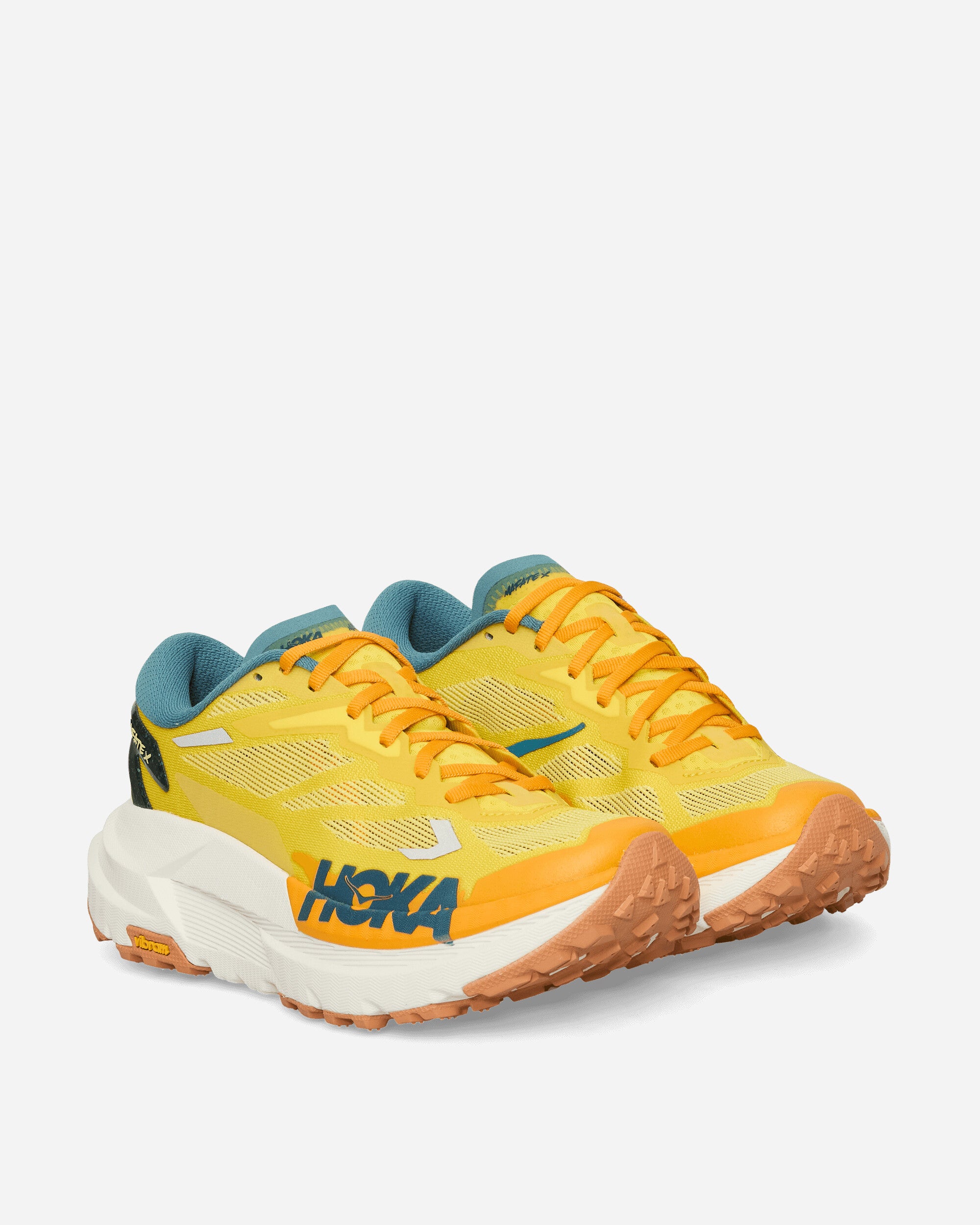 Hoka One One M Mafate X Zest/Mountain Fog Sneakers Low 1161990-ZTM