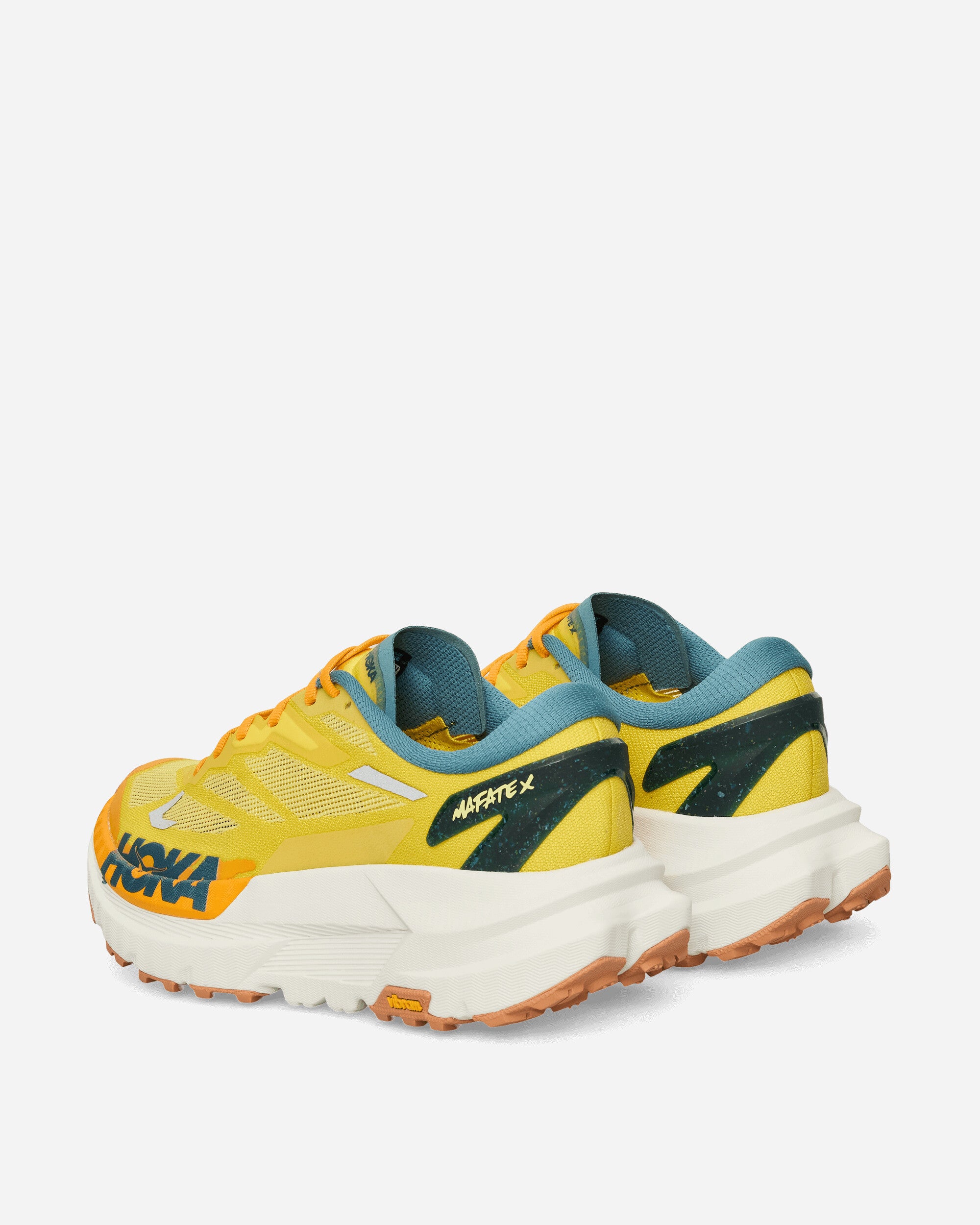 Hoka One One M Mafate X Zest/Mountain Fog Sneakers Low 1161990-ZTM