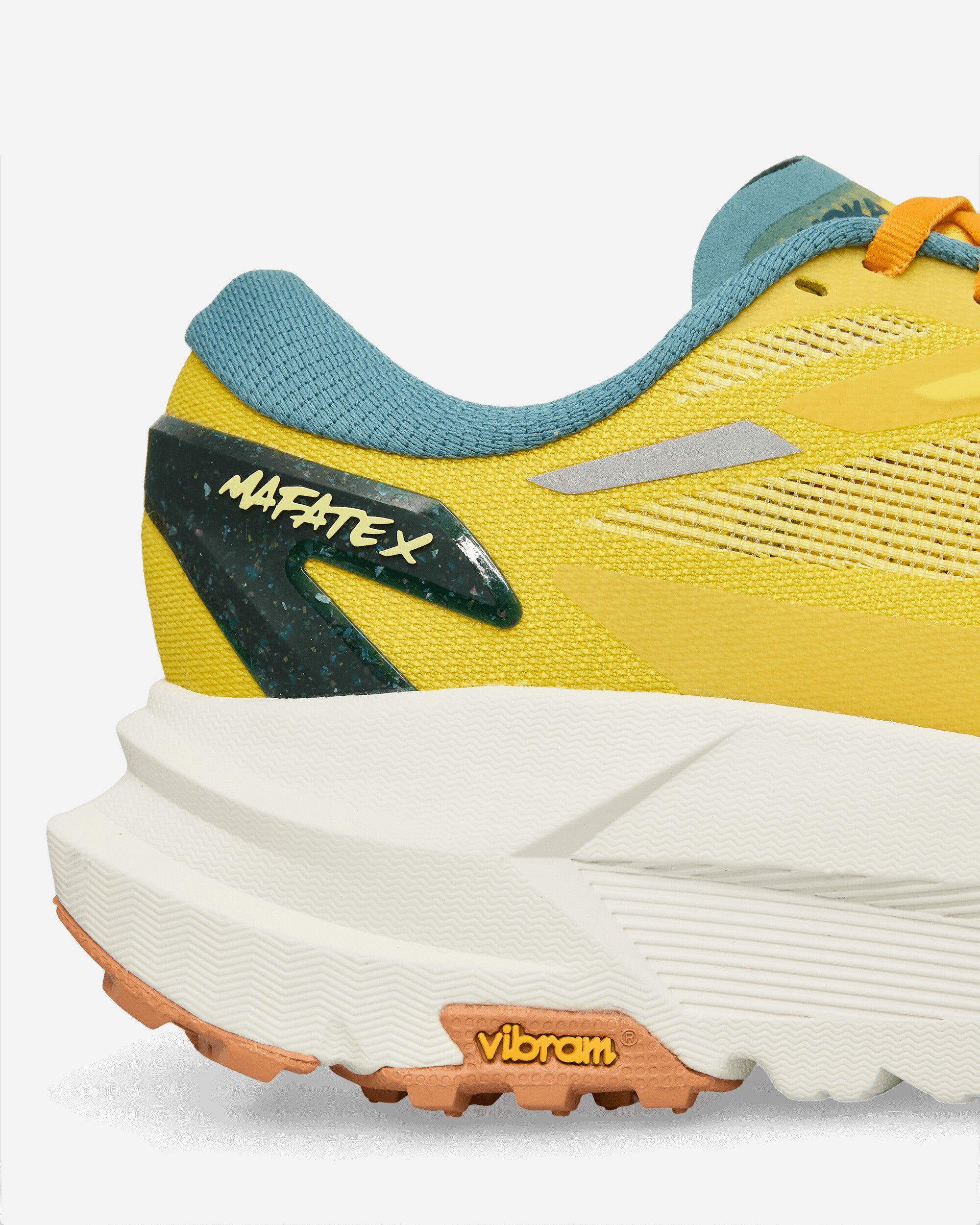 Hoka One One M Mafate X Zest/Mountain Fog Sneakers Low 1161990-ZTM