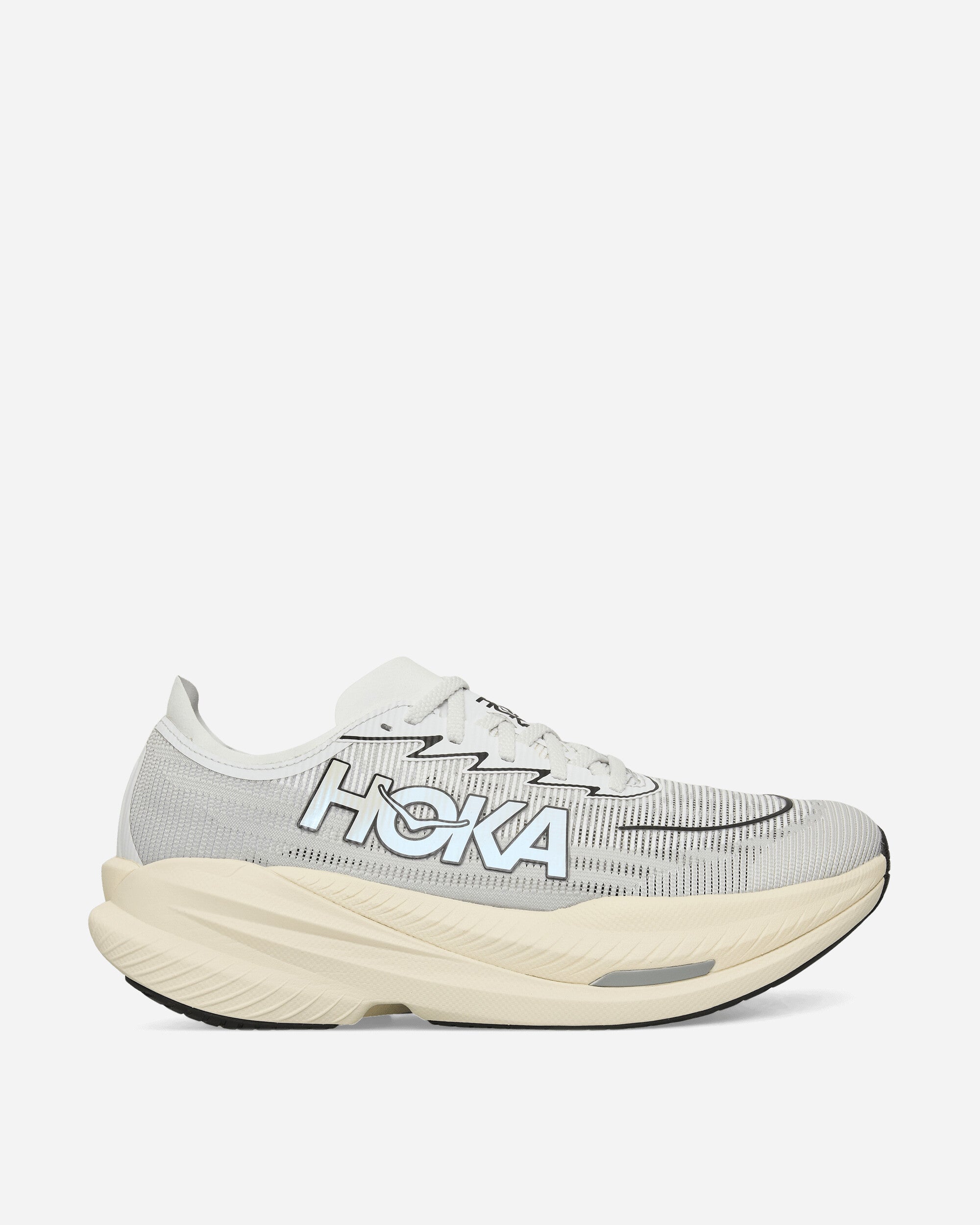 Hoka One One U Mach X 2 White/Cosmic Grey Sneakers Low 1169610-WMC