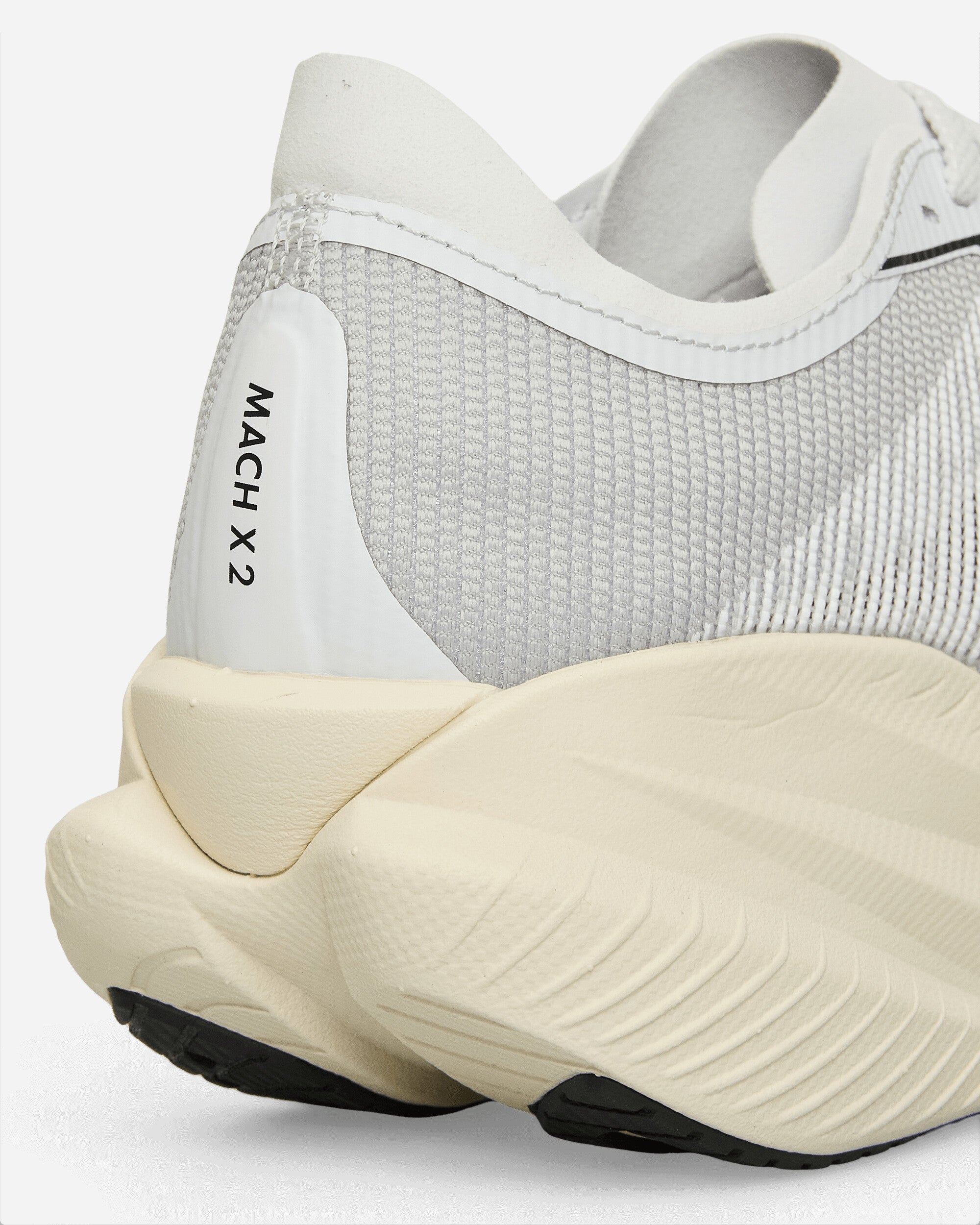 Hoka One One U Mach X 2 White/Cosmic Grey Sneakers Low 1169610-WMC