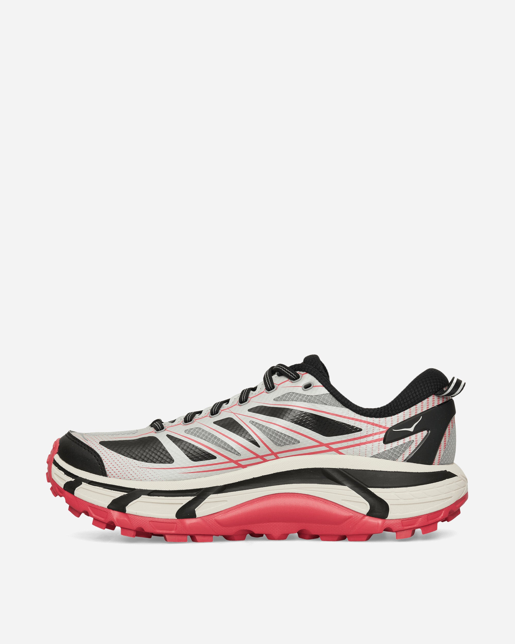 Hoka One One U Mafate Speed 2 Galactic Grey/Ruby Red Sneakers Low 1126851-GTCG