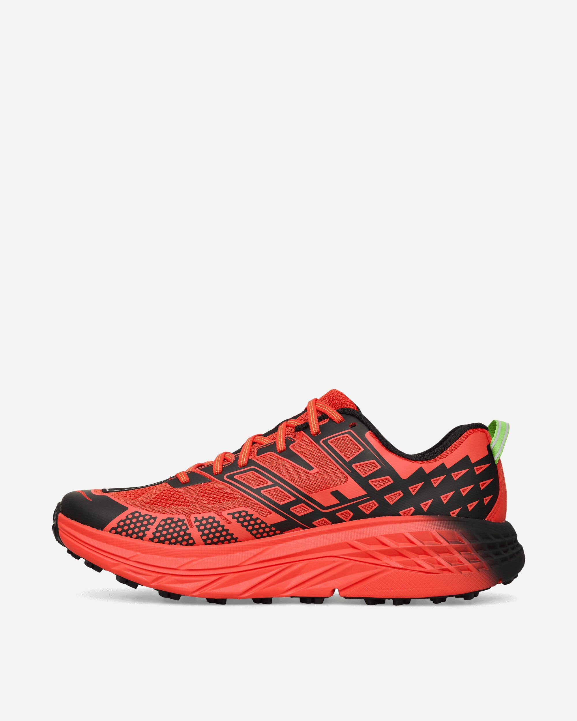 Hoka One One U Speedgoat 2 Tomato/Electric Green Sneakers Low 1162710-TLCT