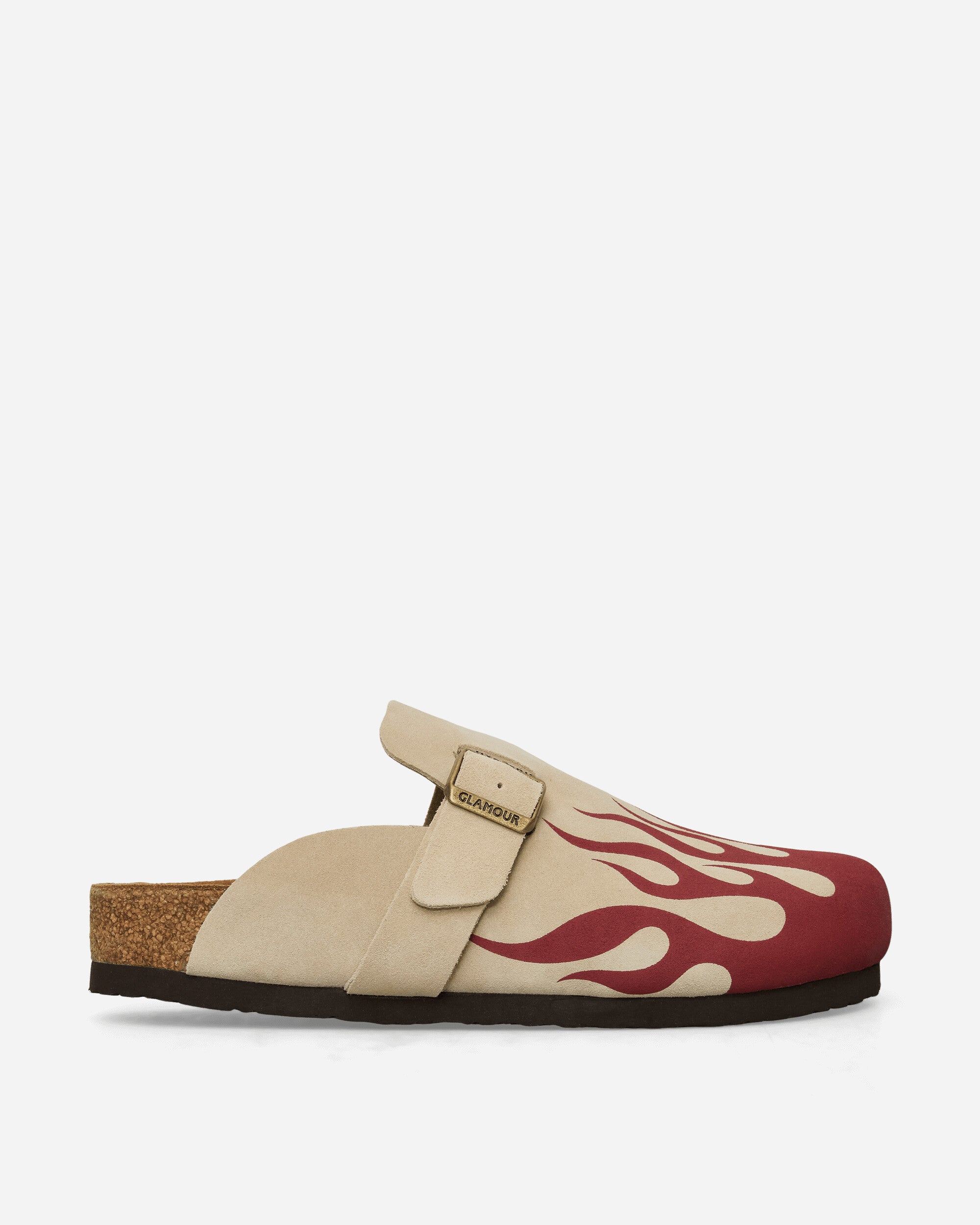 Hysteric Glamour Wmns Fire Pattern Sandals Beige Sandals and Slides Sandals and Mules 01251QS01 10