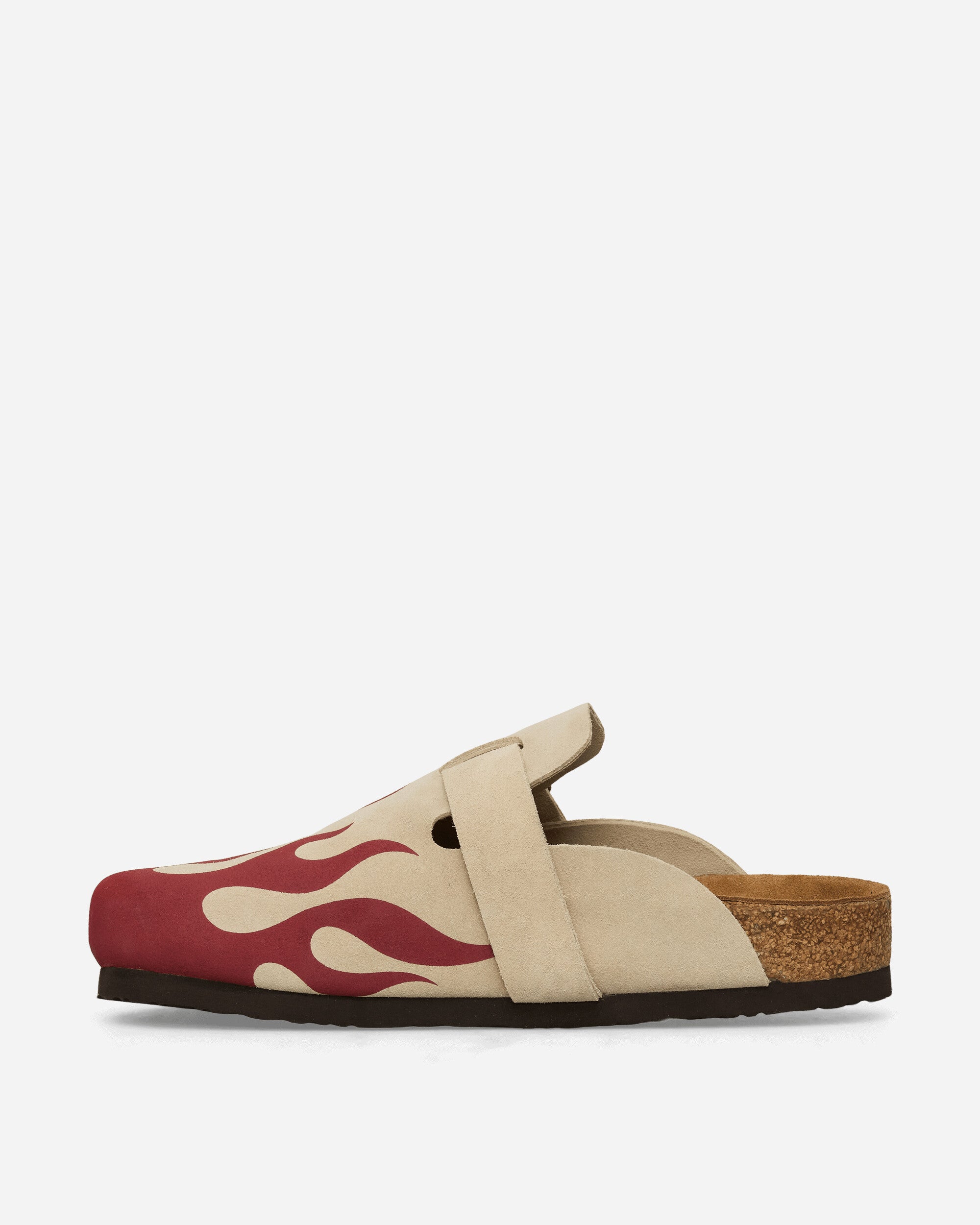 Hysteric Glamour Wmns Fire Pattern Sandals Beige Sandals and Slides Sandals and Mules 01251QS01 10