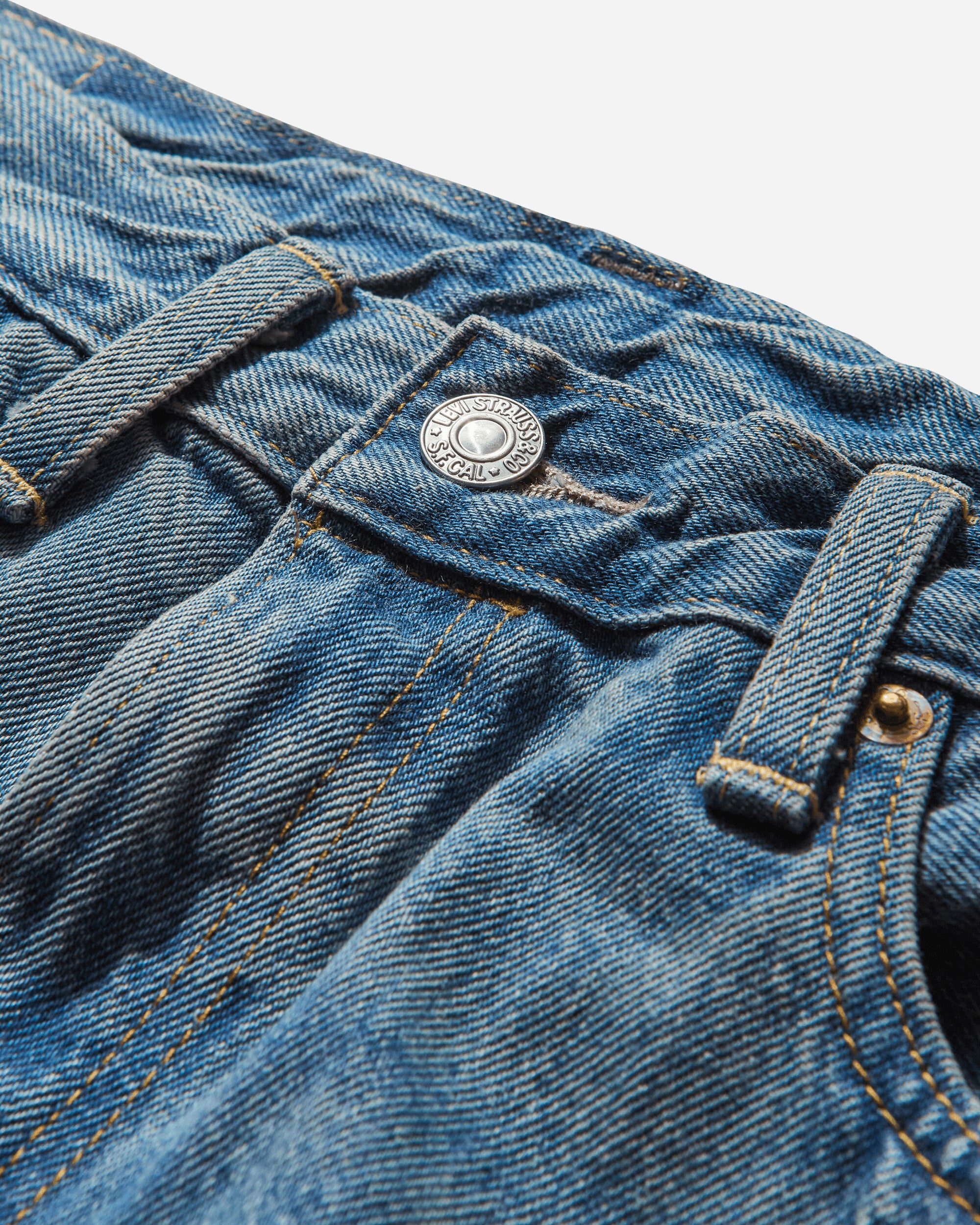 Levi's Lvc 1954 501 Jeans Med Indigo Pants Denim 50154 0112