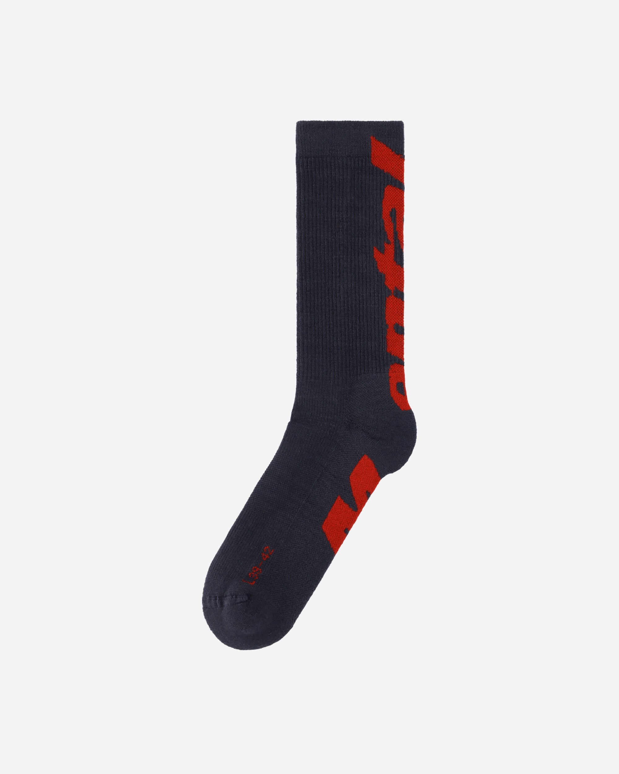 Mental Athletic Mental Athletic Socks Anthracite Grey/ Red Underwear Socks ZBMW001YA01 MTY0007