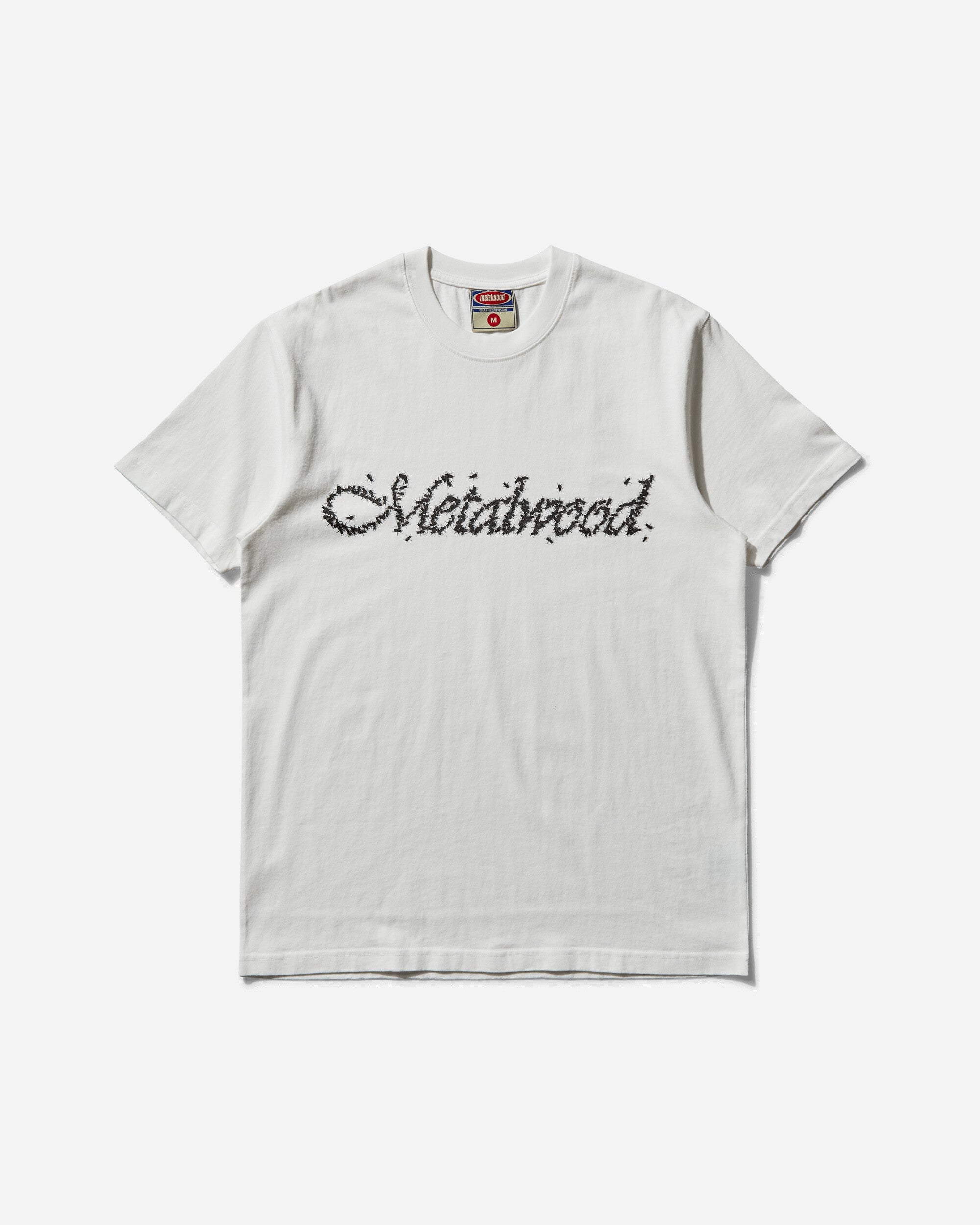 Metalwood Studio Flies T-Shirt White T-Shirts Shortsleeve MWS25-03-08 WHT