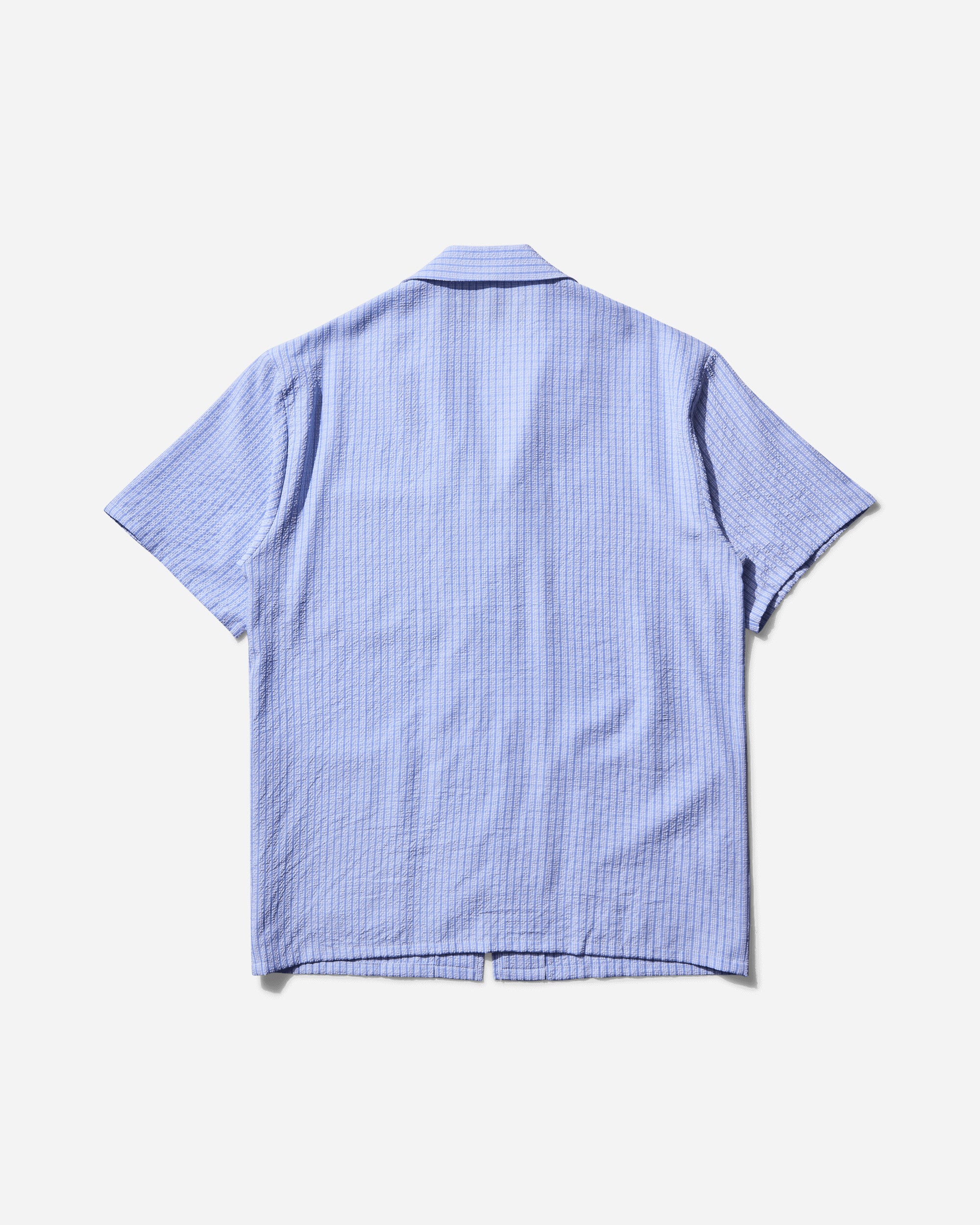 Metalwood Studio Textured Caddie Shirt Blue Shirts Shortsleeve Shirt MWS25-04-07 BLU