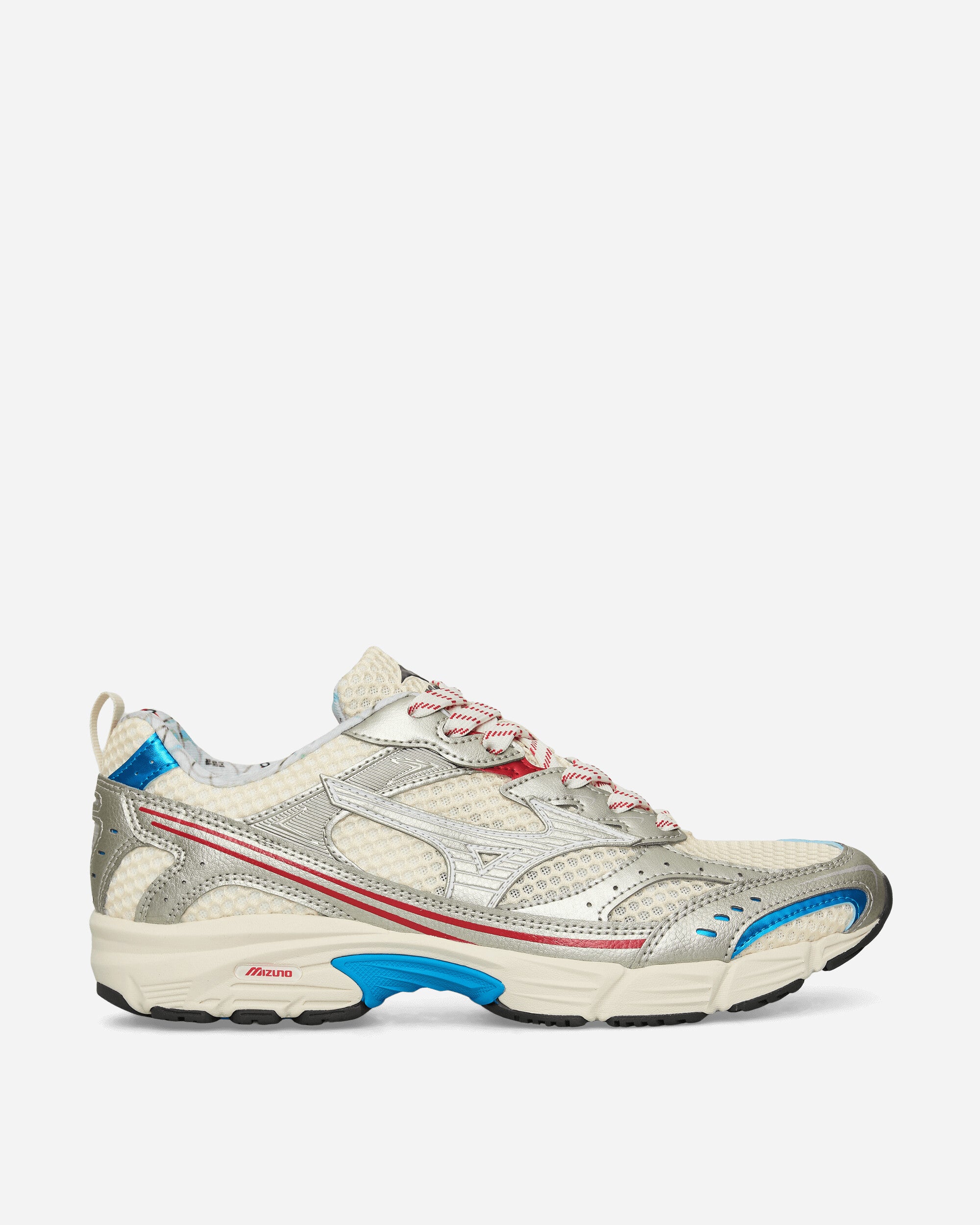 Mizuno Mxr Osaka City Pristine/High Risk Red/Blu Sneakers Low D1GA2508-01
