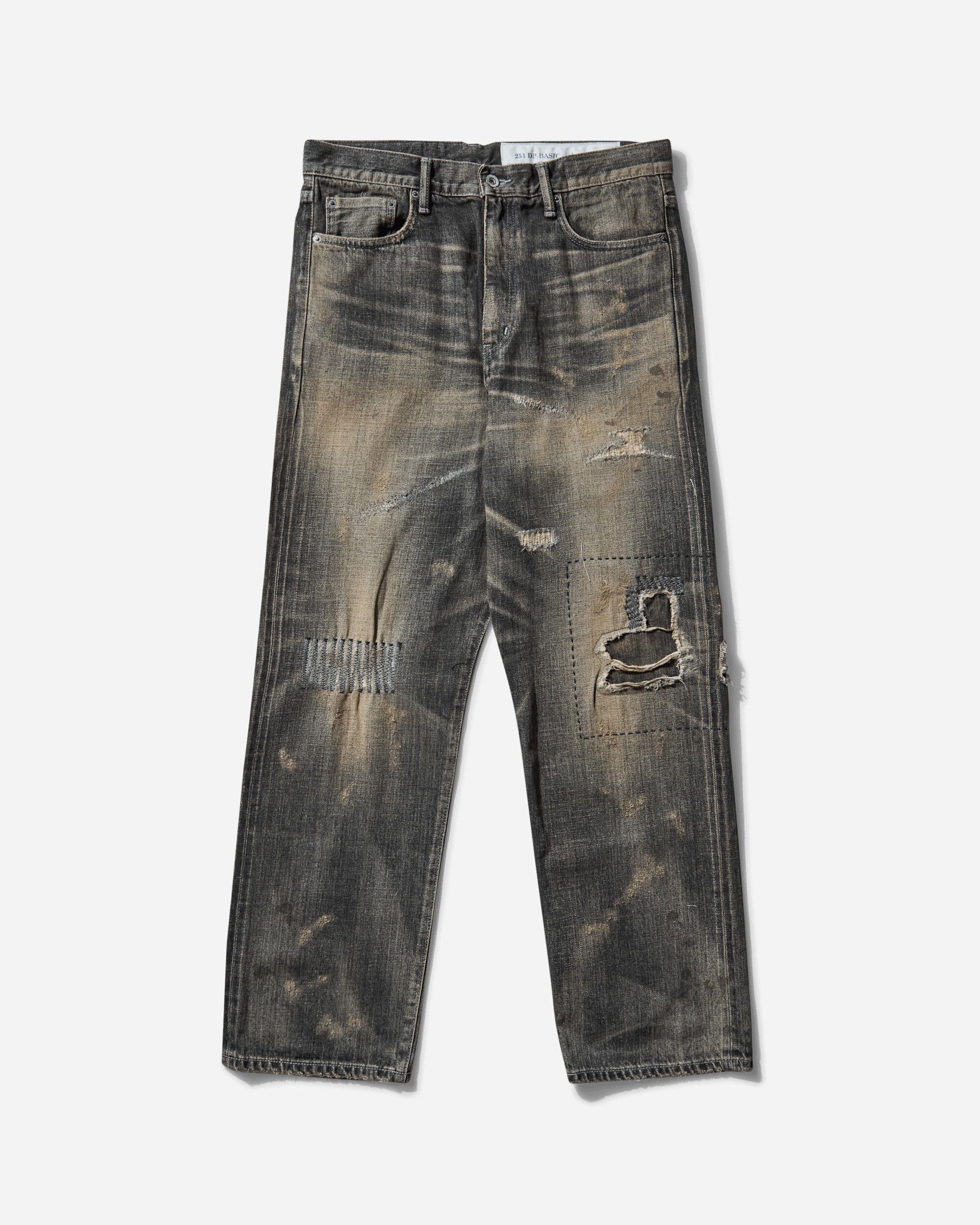 Neighborhood Savage Denim Dp Basic Pants Black Pants Denim 251XBNH-PTM08 BK