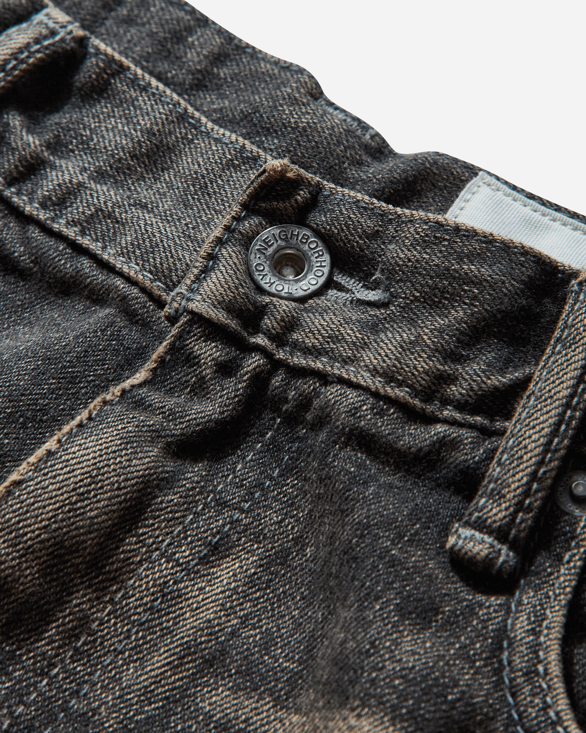 Neighborhood Savage Denim Dp Basic Pants Black Pants Denim 251XBNH-PTM08 BK