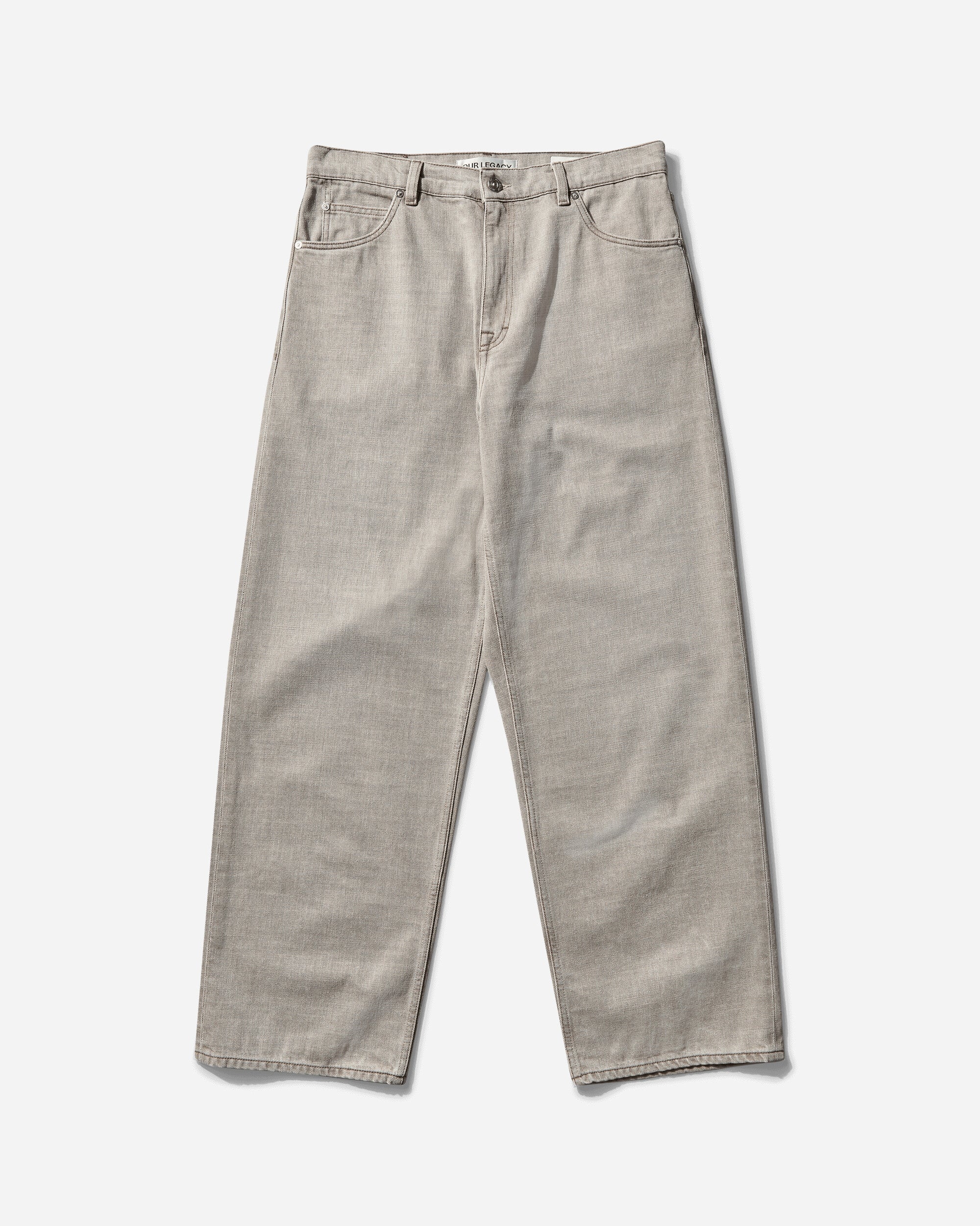 Our Legacy Vast Cut Vienna Beige Wash Pants Denim M2255VV 001
