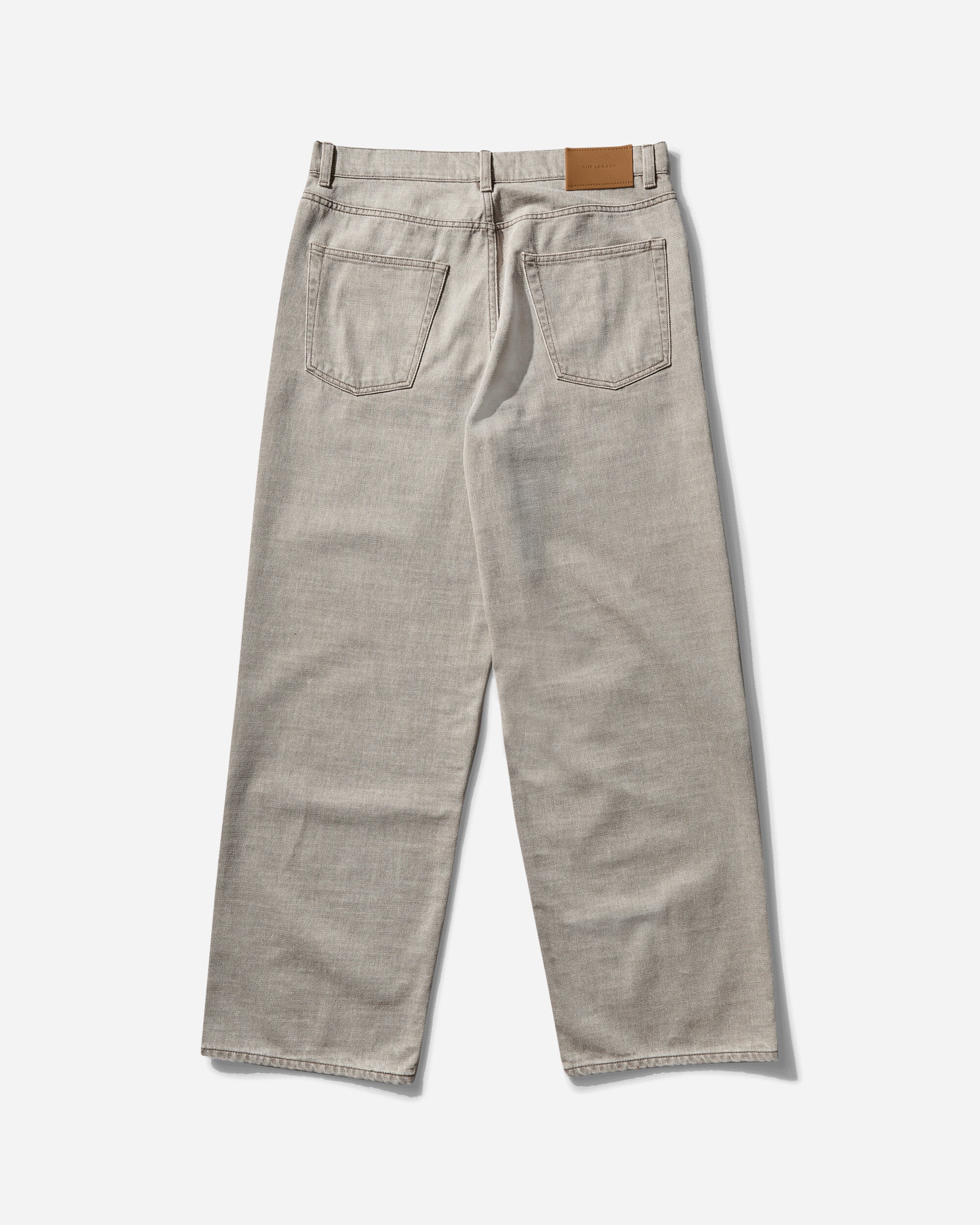 Our Legacy Vast Cut Vienna Beige Wash Pants Denim M2255VV 001