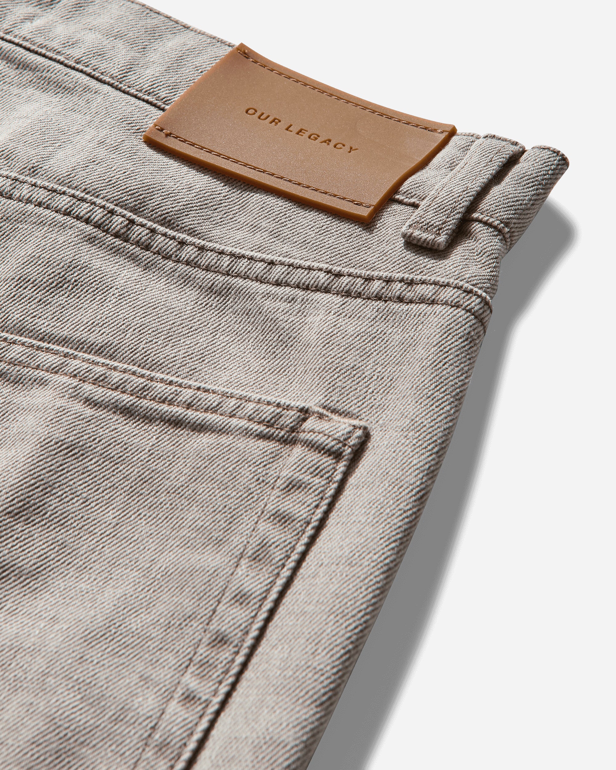 Our Legacy Vast Cut Vienna Beige Wash Pants Denim M2255VV 001