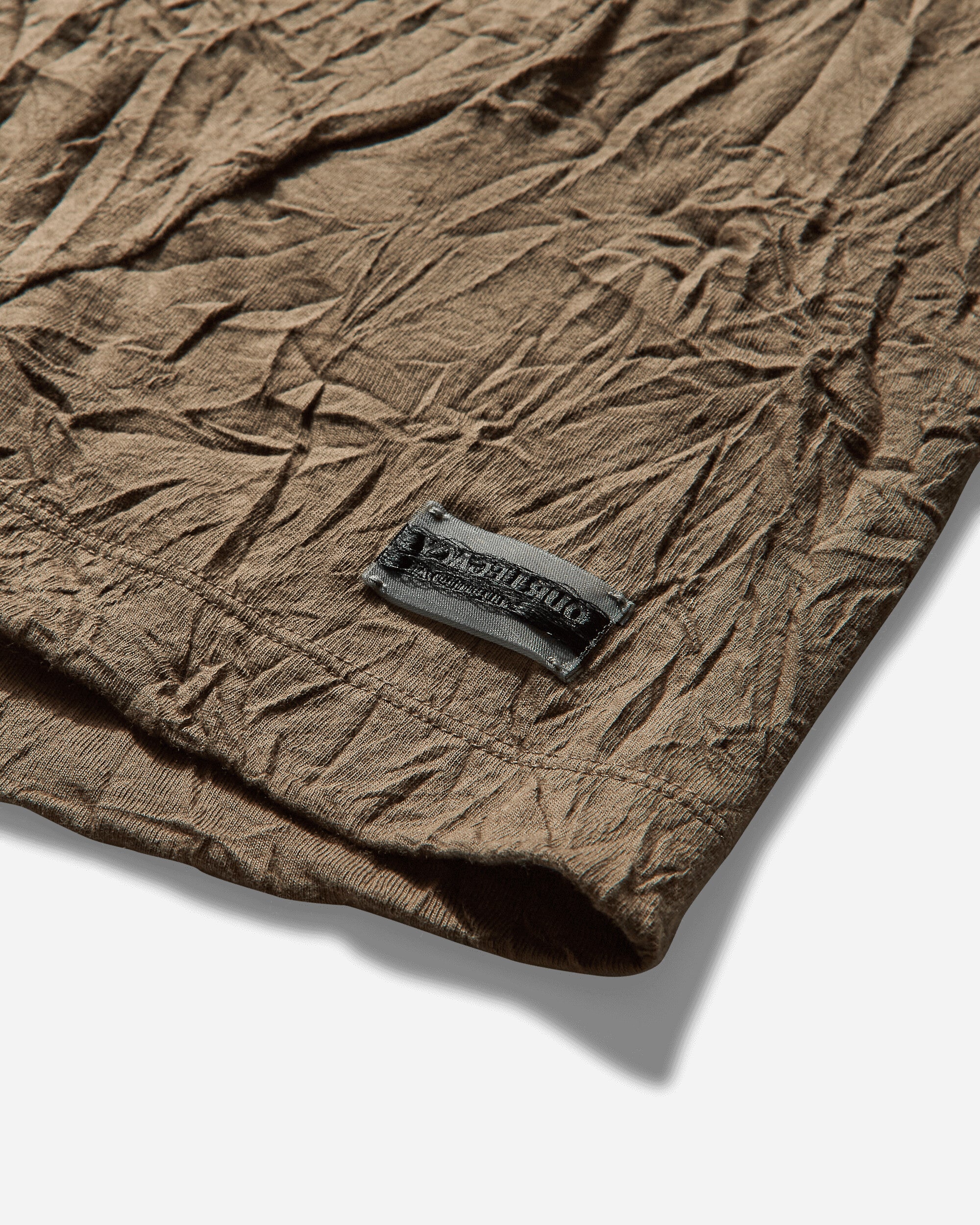 Our Legacy Big Longsleeve Olive Crinkle T-Shirts Longsleeve M2256BOC 001