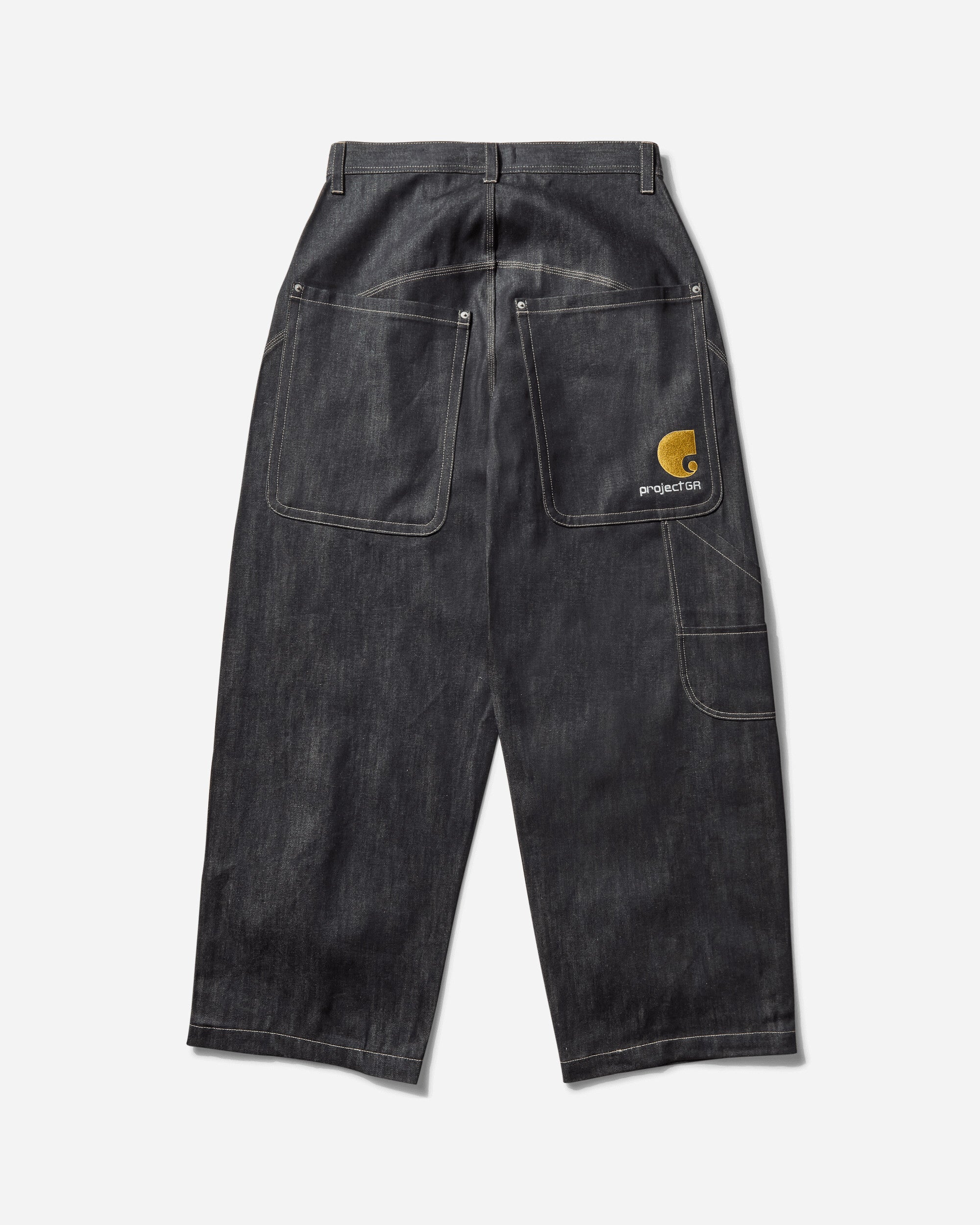 PROJECT G/R Jinco Wide Raw Denim Darknavy Pants Denim PG25SSMB08 DARKNAVY