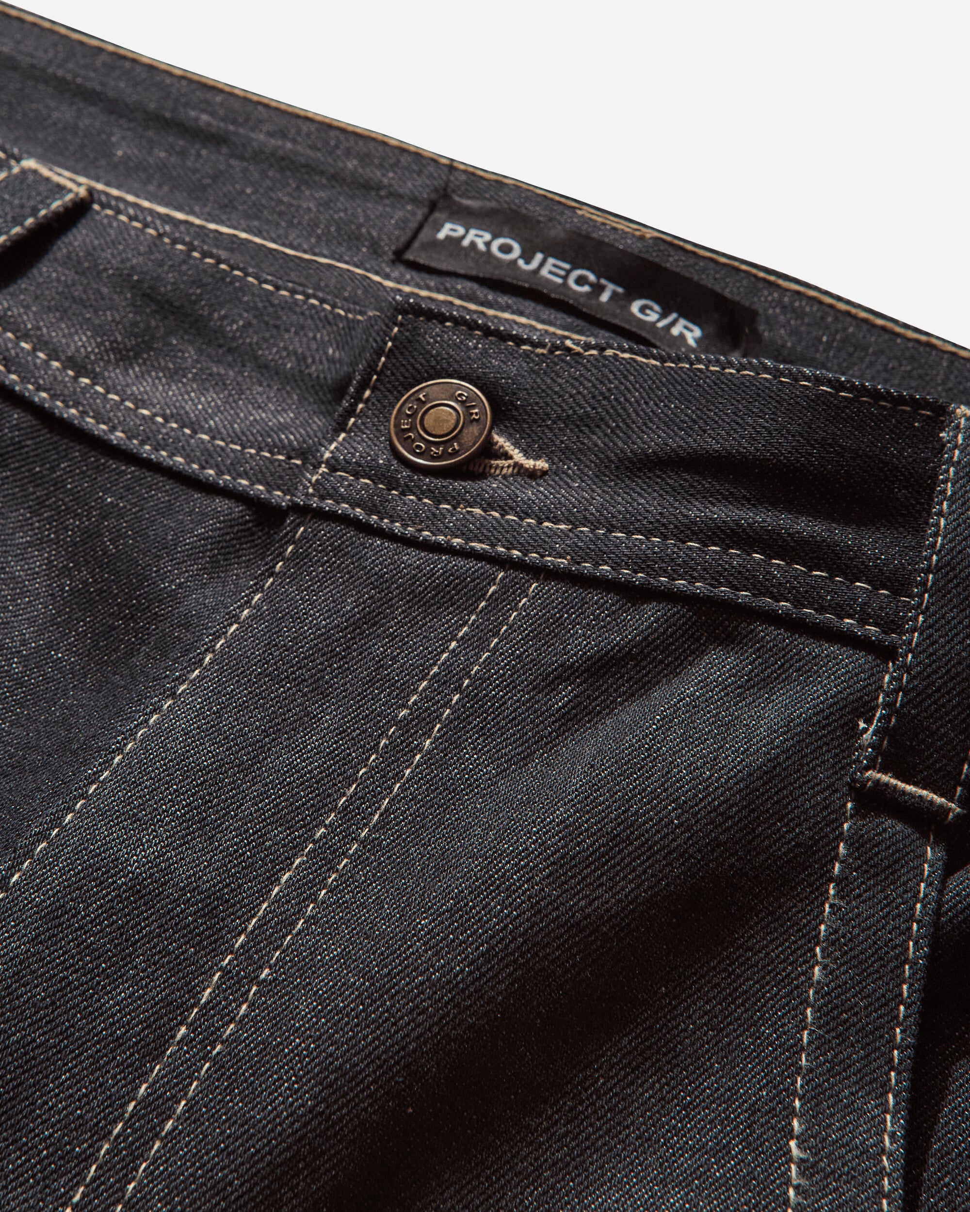 PROJECT G/R Jinco Wide Raw Denim Darknavy Pants Denim PG25SSMB08 DARKNAVY