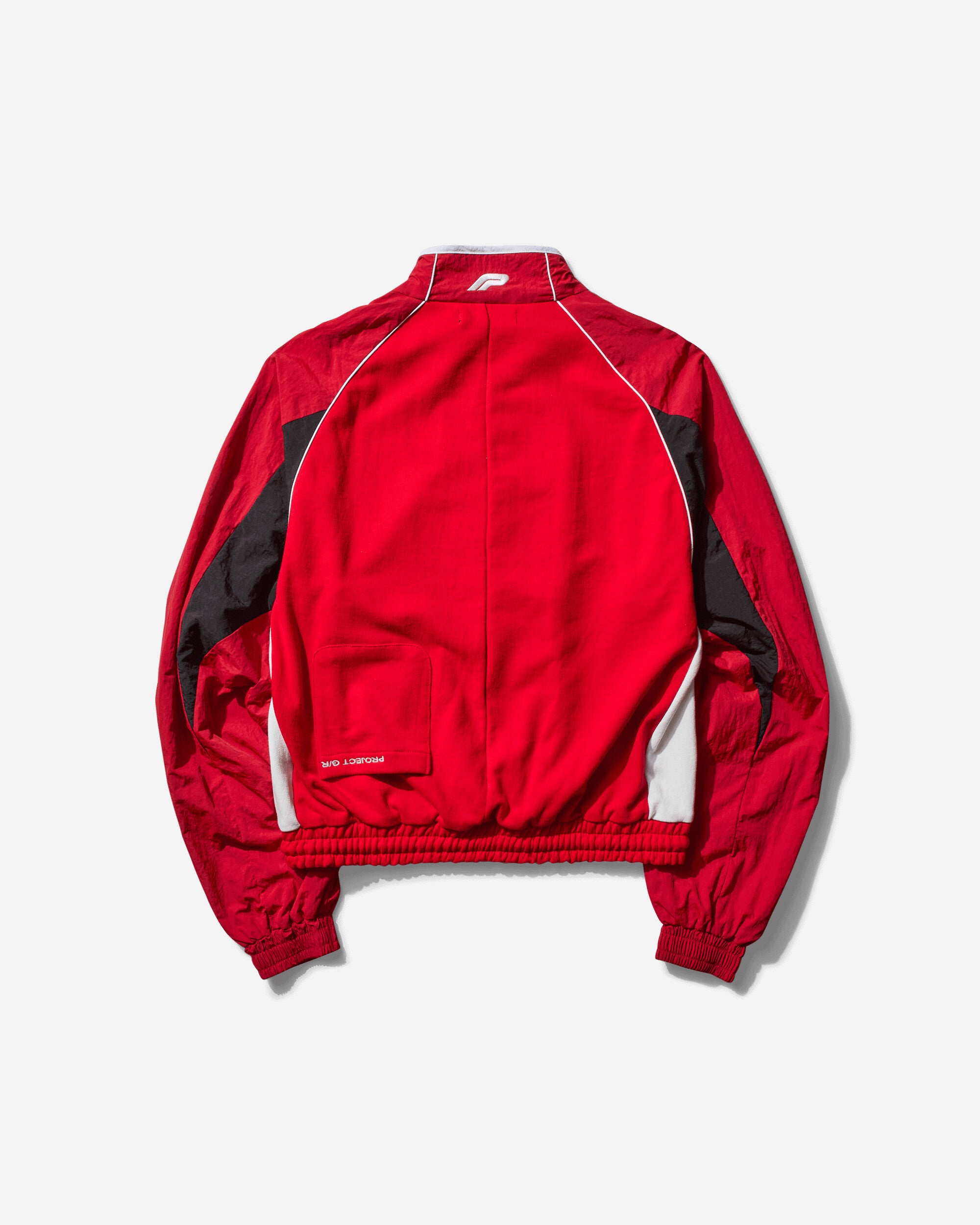 PROJECT G/R Reconstructed Hybrid Track Jacket Red Sweatshirts Track Tops PG25SSMO02 RED