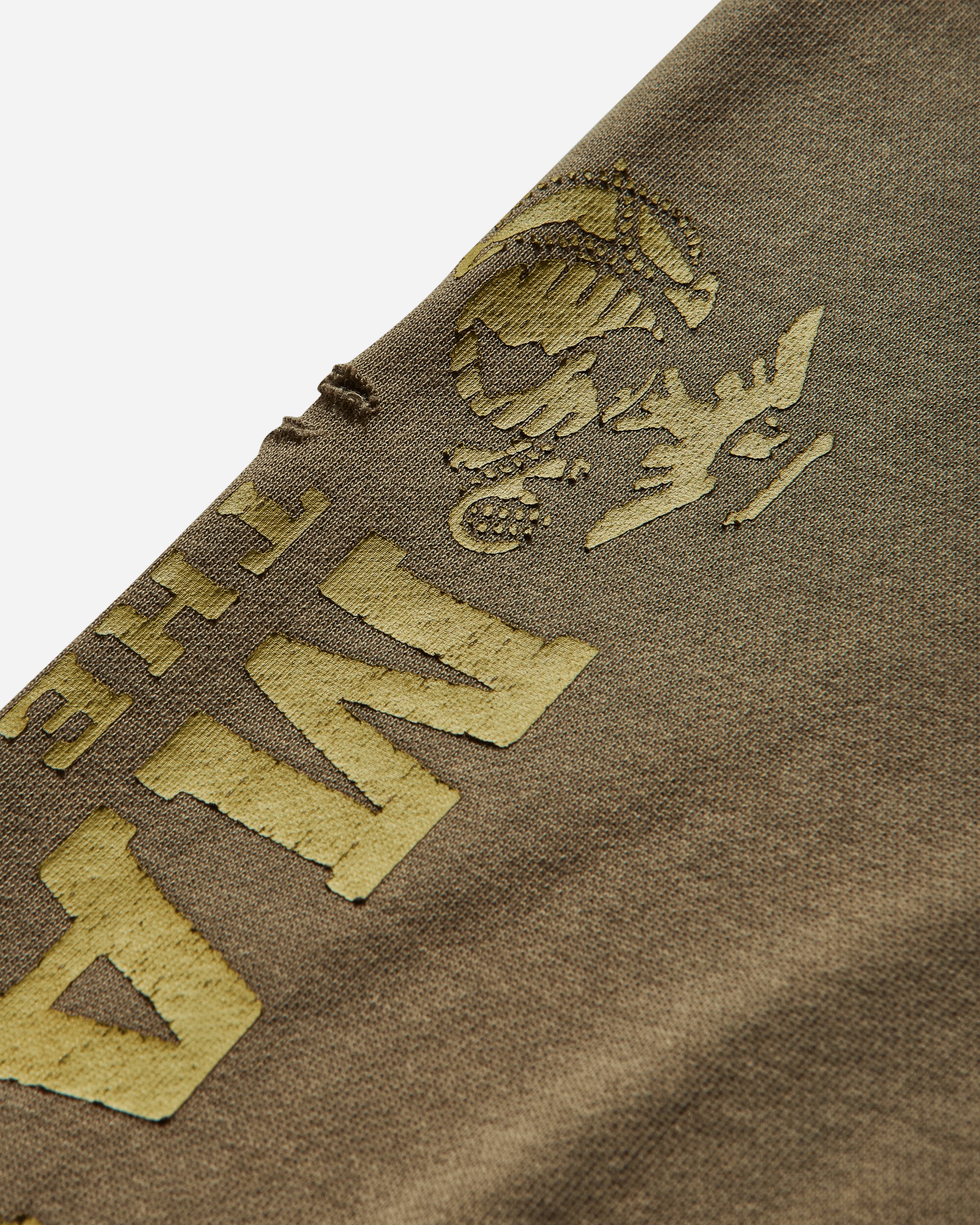 PROJECT G/R Reconstructed Folded Zip Hoodie Khaki Sweatshirts Zip-Ups PG25SSMH01 KHAKI