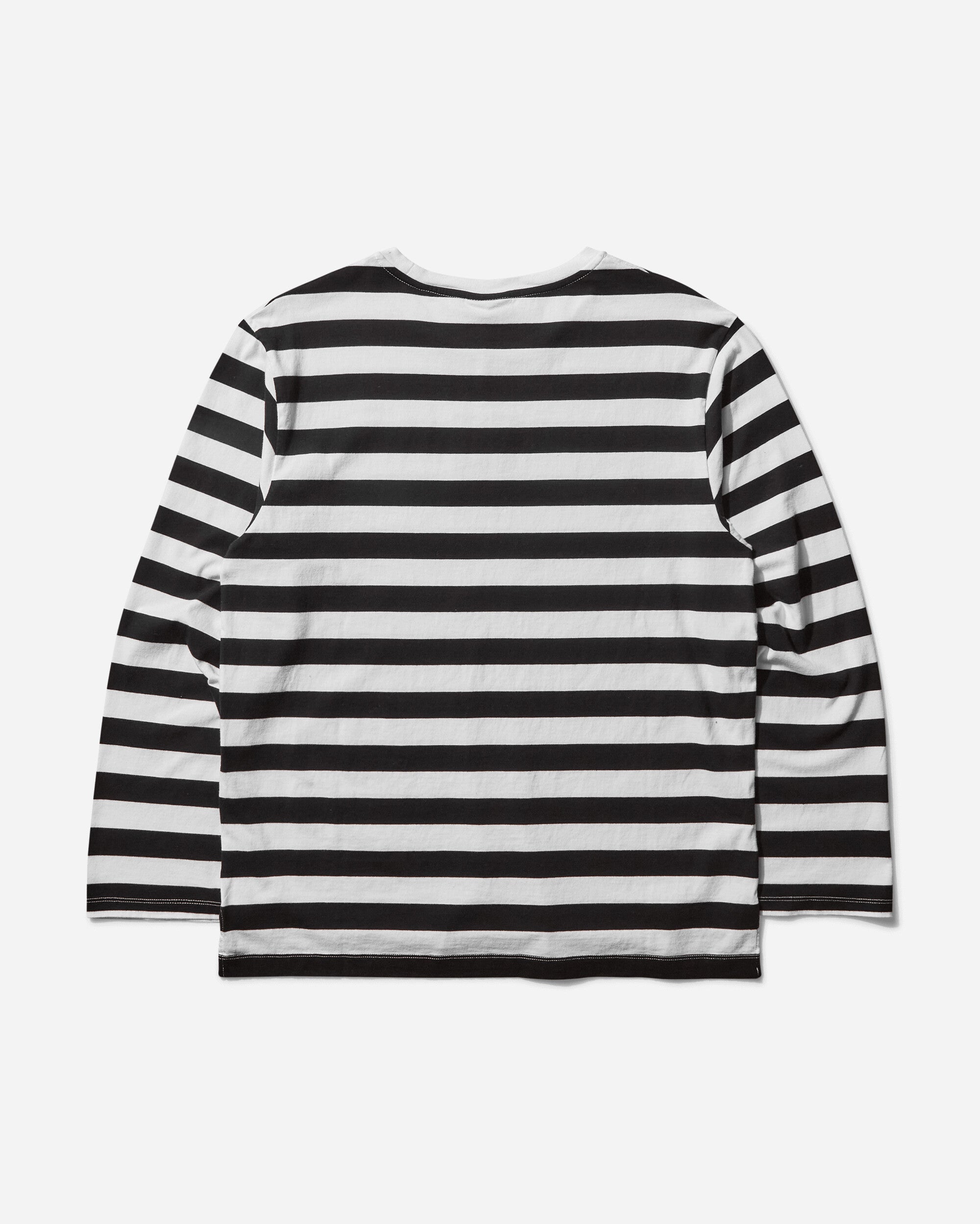 Public Possession Ippi Longsleeve T-Shirt Black And White Striped T-Shirts Longsleeve PP25IPPILS 1
