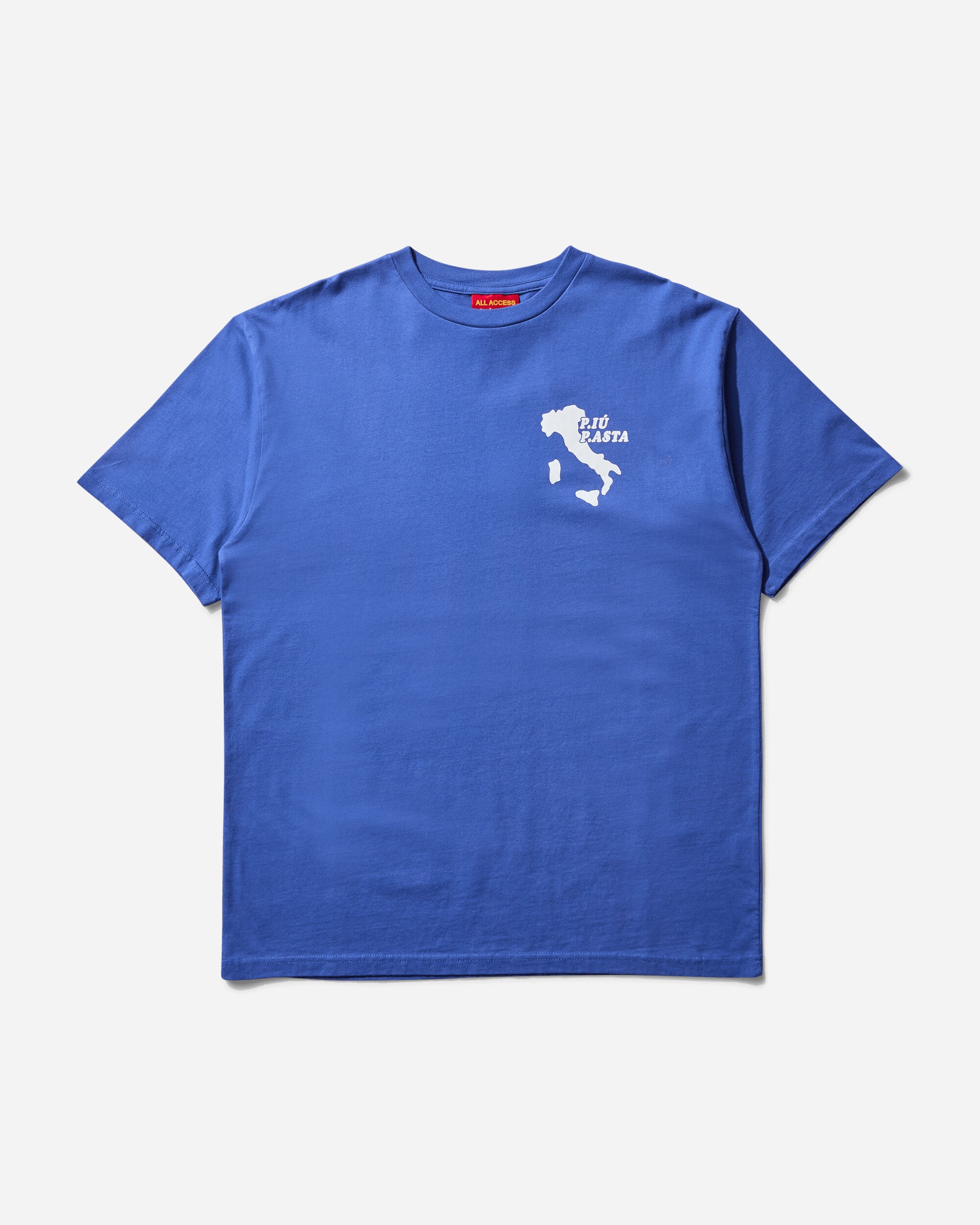Public Possession P.iu P.asta T-Shirt Mediterranean Blue T-Shirts Shortsleeve PPS25DPIUPASTA 1