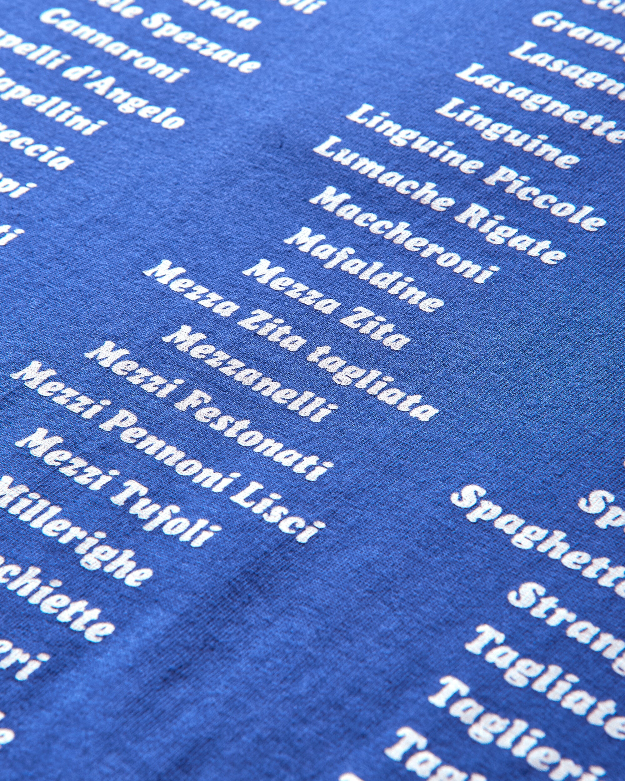Public Possession P.iu P.asta T-Shirt Mediterranean Blue T-Shirts Shortsleeve PPS25DPIUPASTA 1