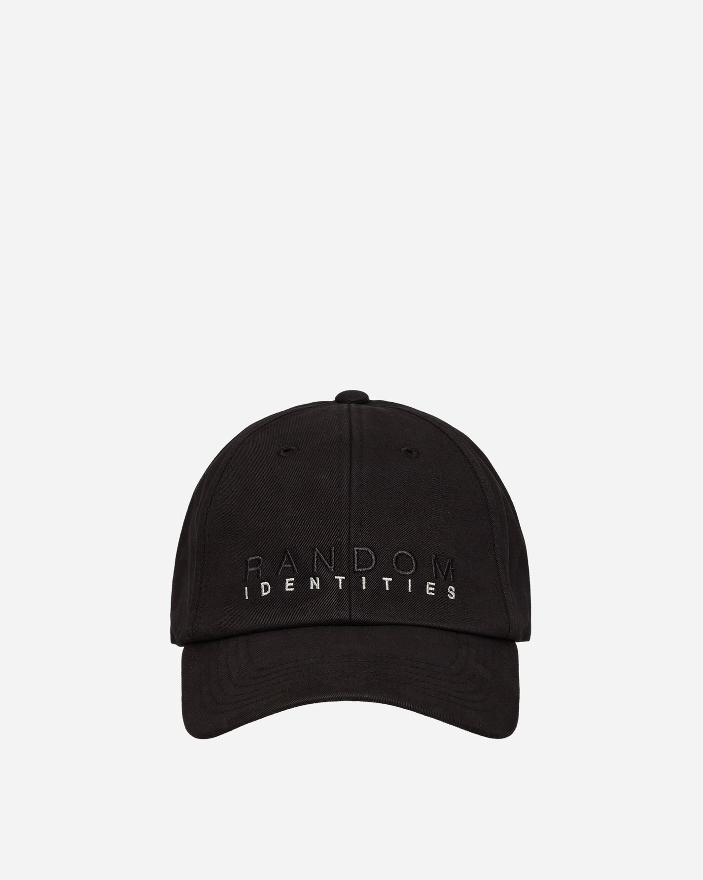 Random Identities Sponsored Baseball Cap Black/Beige Hats Caps RAN03K104 001
