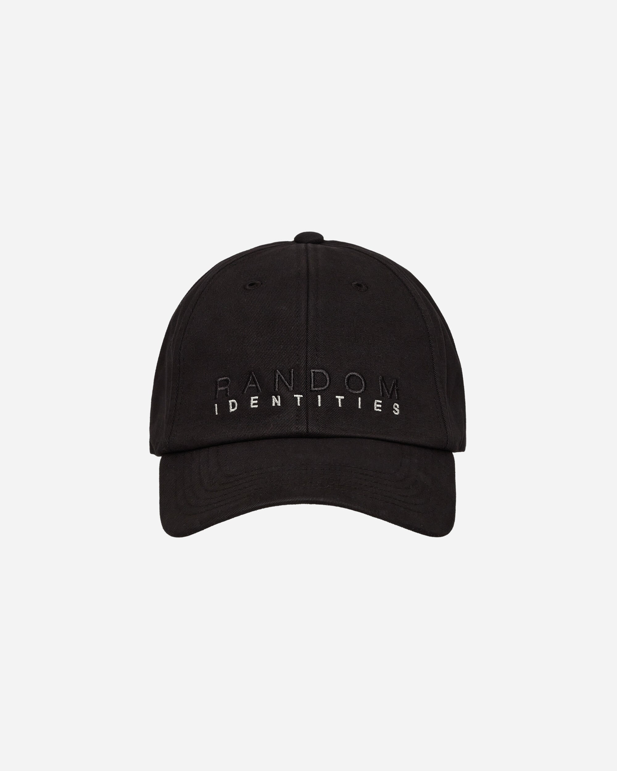 Random Identities Sponsored Baseball Cap Black/Beige Hats Caps RAN03K104 001