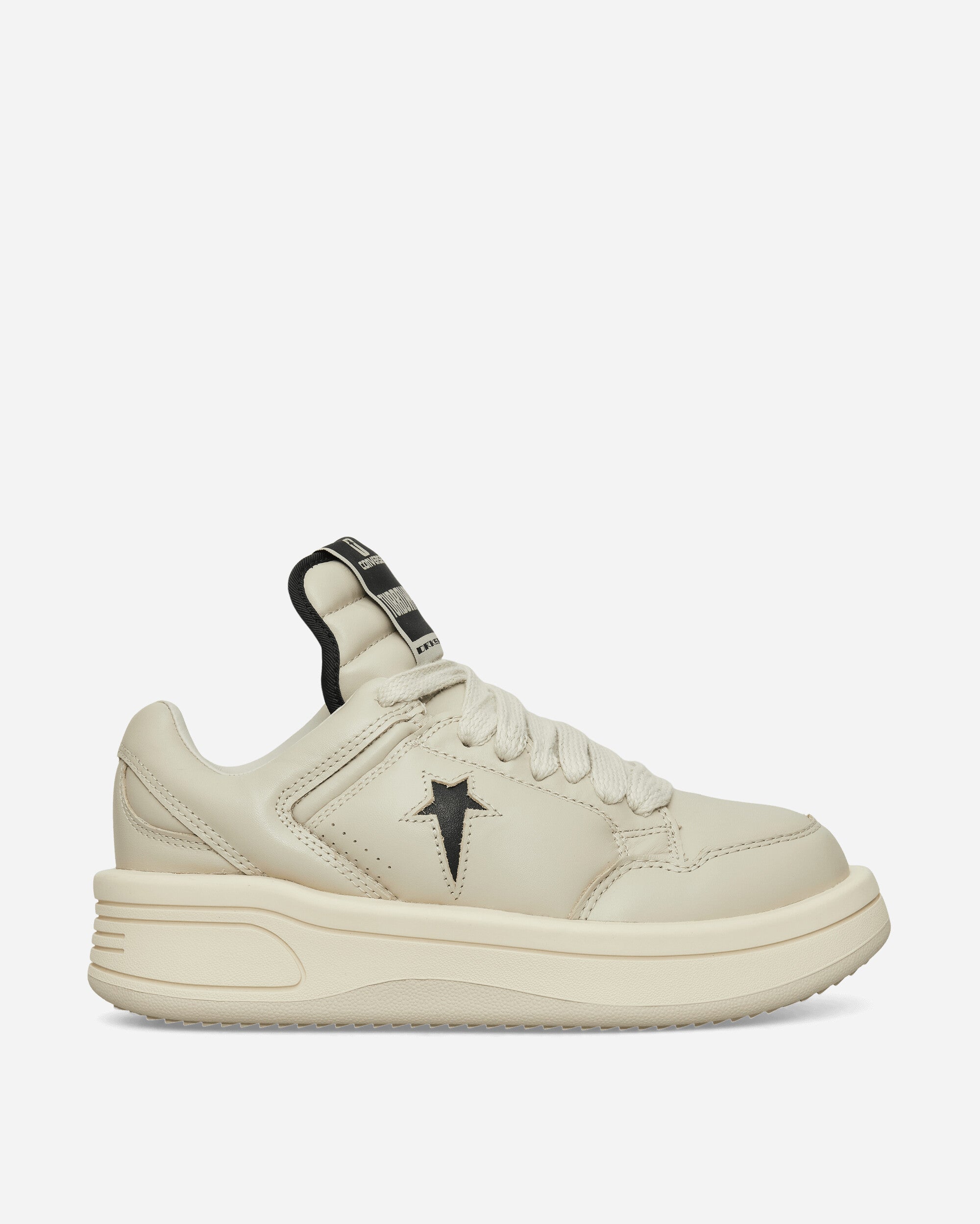 Rick Owens Drkshdw Turbowpn Ox Oyster/Black Sneakers Low DC01EX062 6109