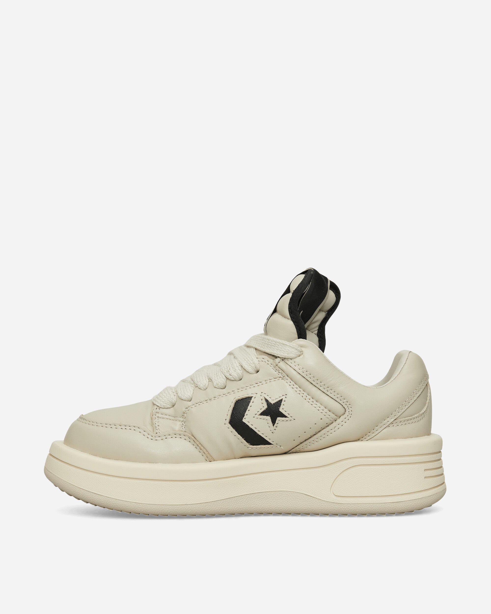 Rick Owens Drkshdw Turbowpn Ox Oyster/Black Sneakers Low DC01EX062 6109