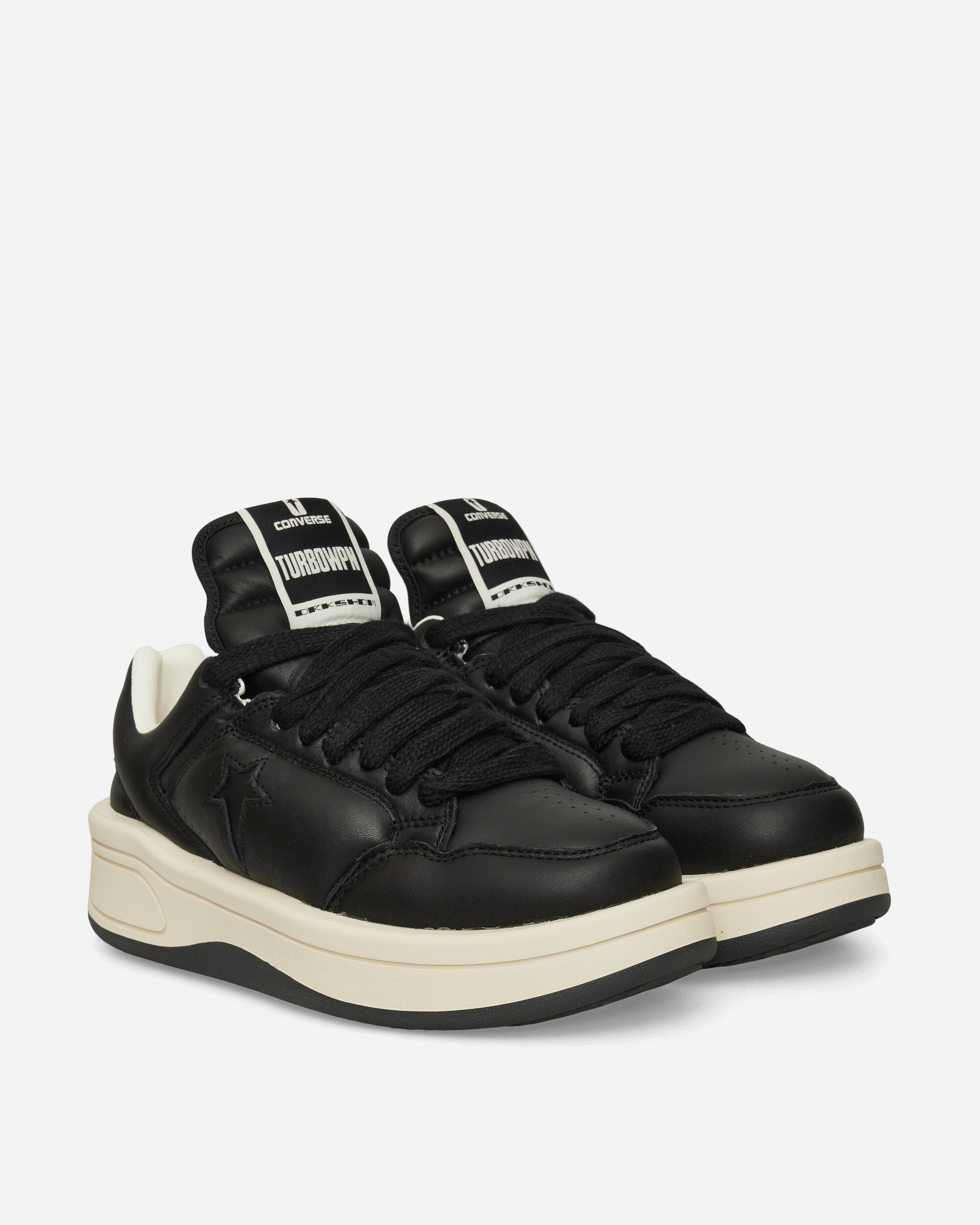 Rick Owens Drkshdw Turbowpn Ox Black Sneakers Low DC01EX063 09