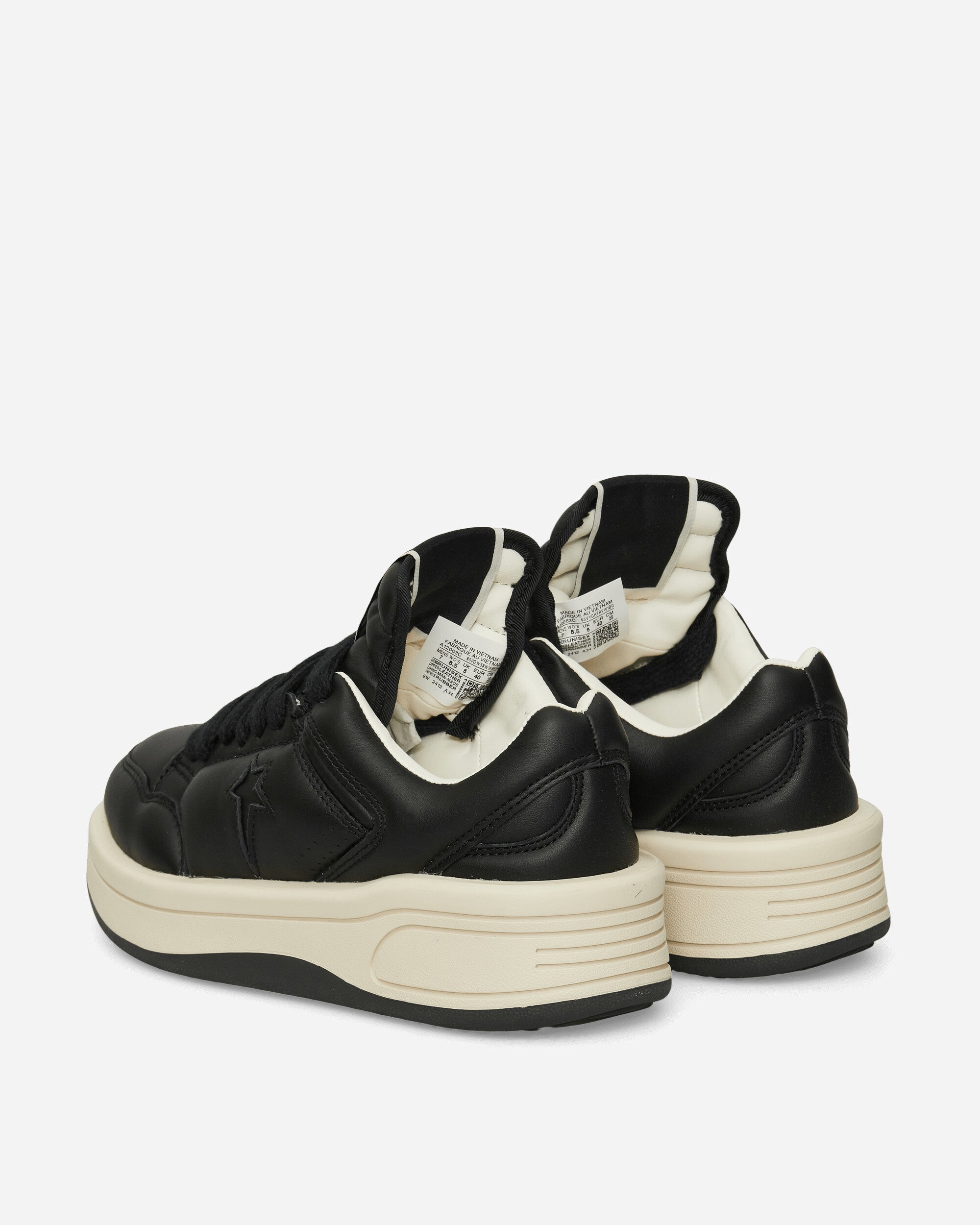 Rick Owens Drkshdw Turbowpn Ox Black Sneakers Low DC01EX063 09