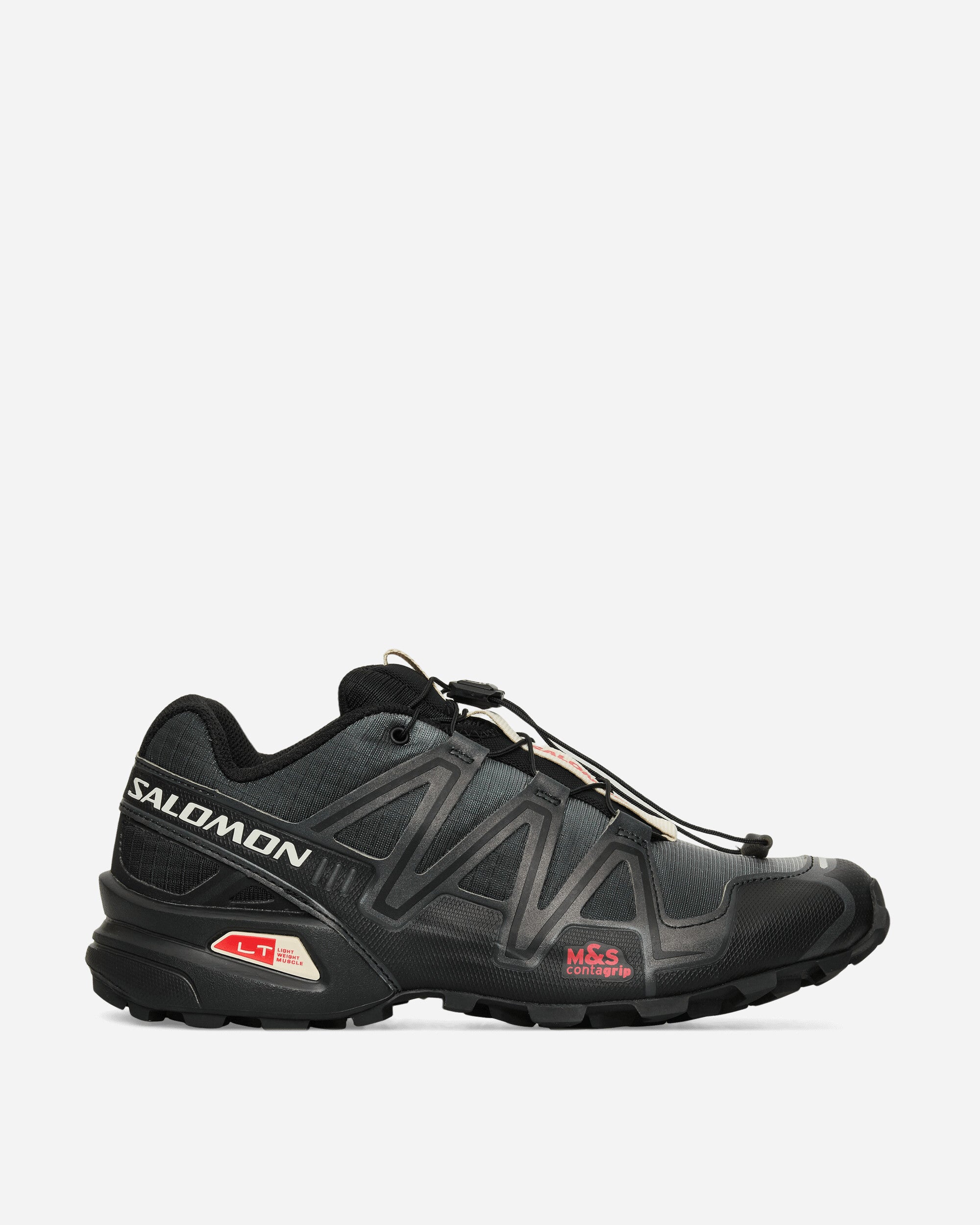 Salomon Speedcross 3 Dual Aura Black/Vanilla Ice/Red Sneakers Low L47844200