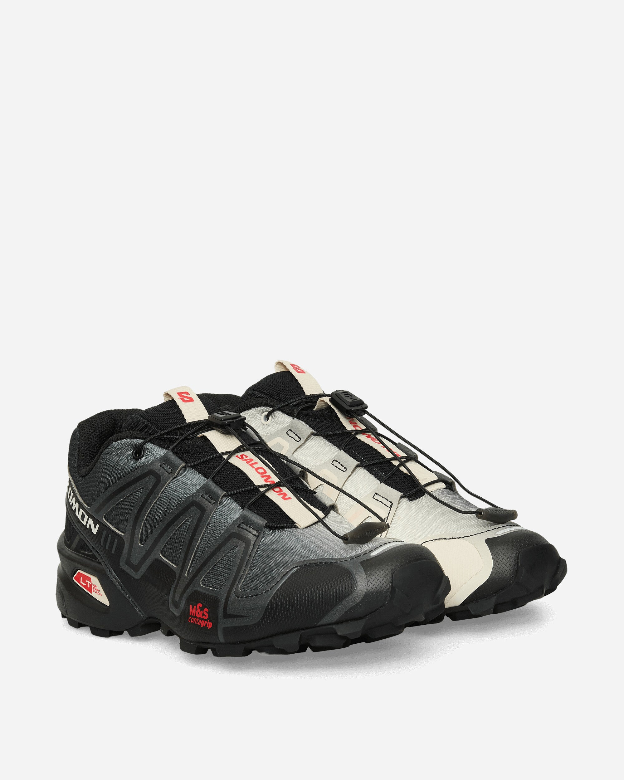 Salomon Speedcross 3 Dual Aura Black/Vanilla Ice/Red Sneakers Low L47844200