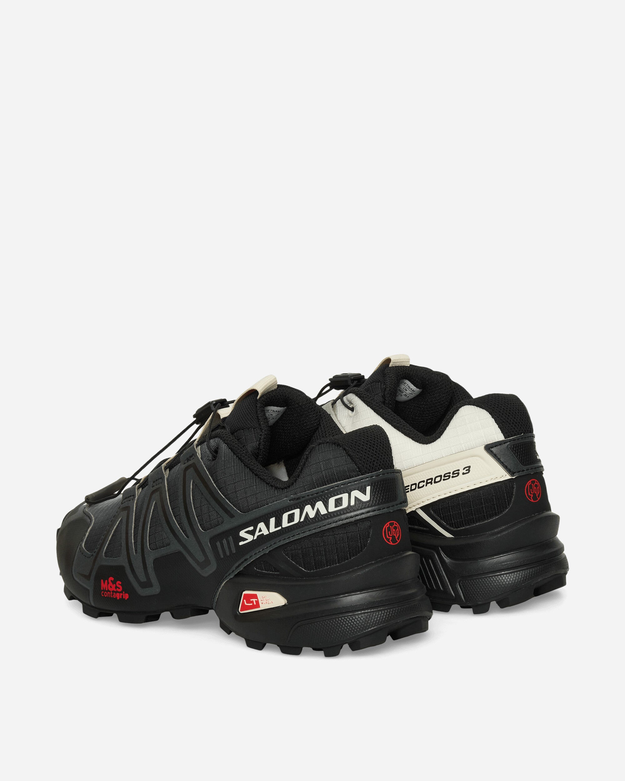 Salomon Speedcross 3 Dual Aura Black/Vanilla Ice/Red Sneakers Low L47844200